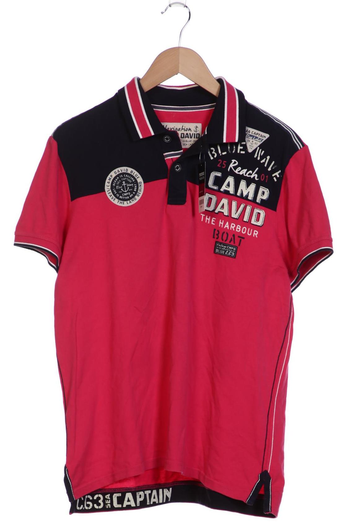 

Camp David Herren Poloshirt, pink, Gr. 52
