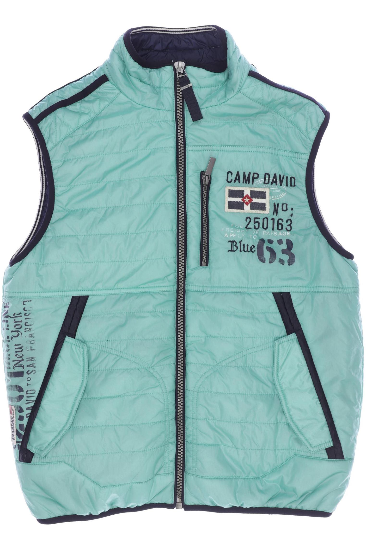 

Camp David Herren Weste, türkis, Gr. 46
