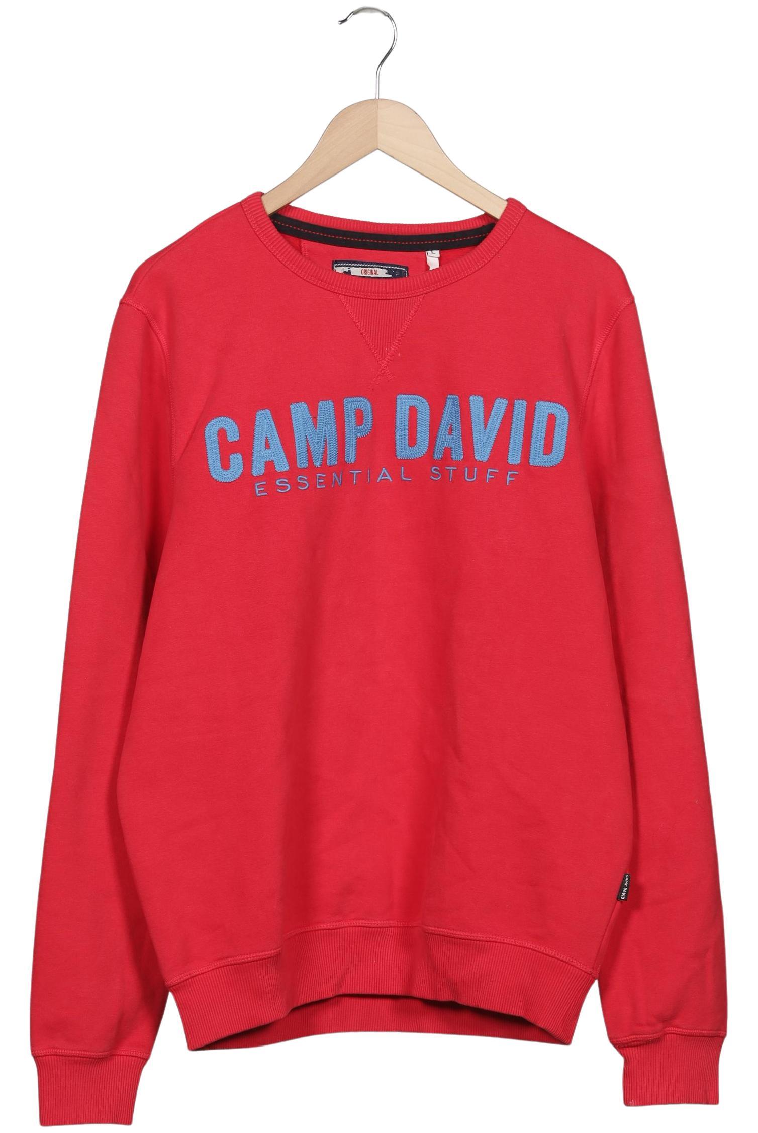 

Camp David Herren Sweatshirt, rot, Gr. 52