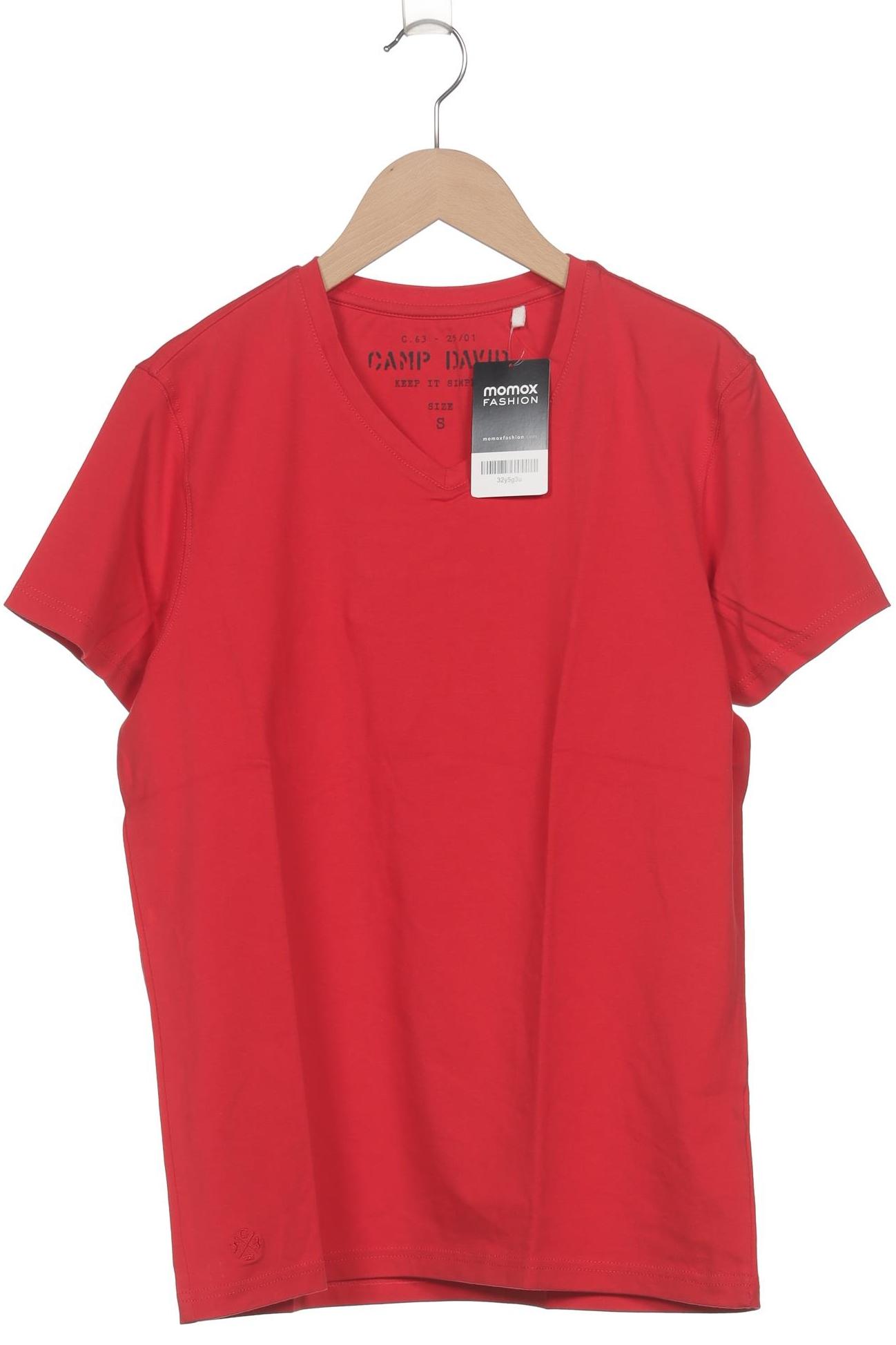 

Camp David Herren T-Shirt, rot, Gr. 46