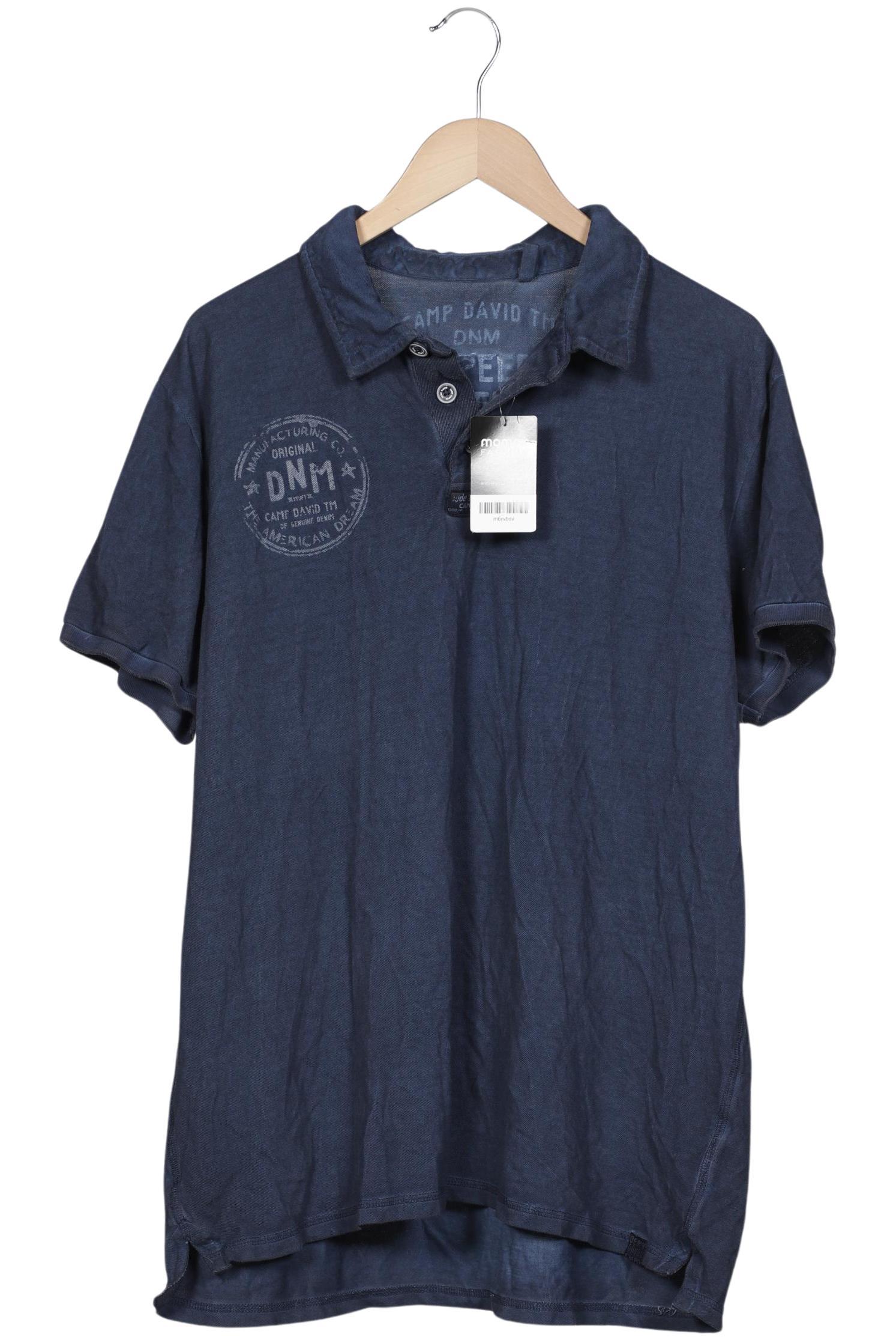 

Camp David Herren Poloshirt, marineblau, Gr. 58