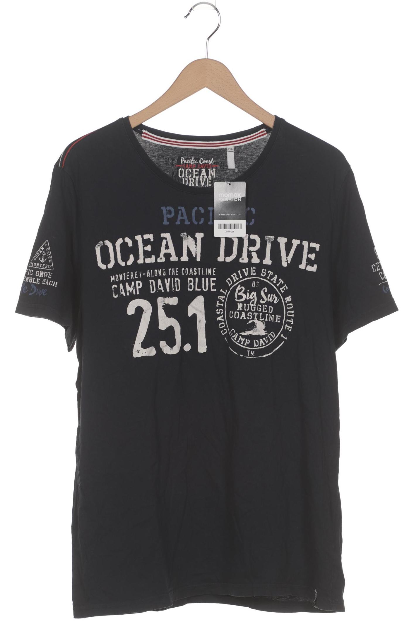 

Camp David Herren T-Shirt, marineblau, Gr. 54