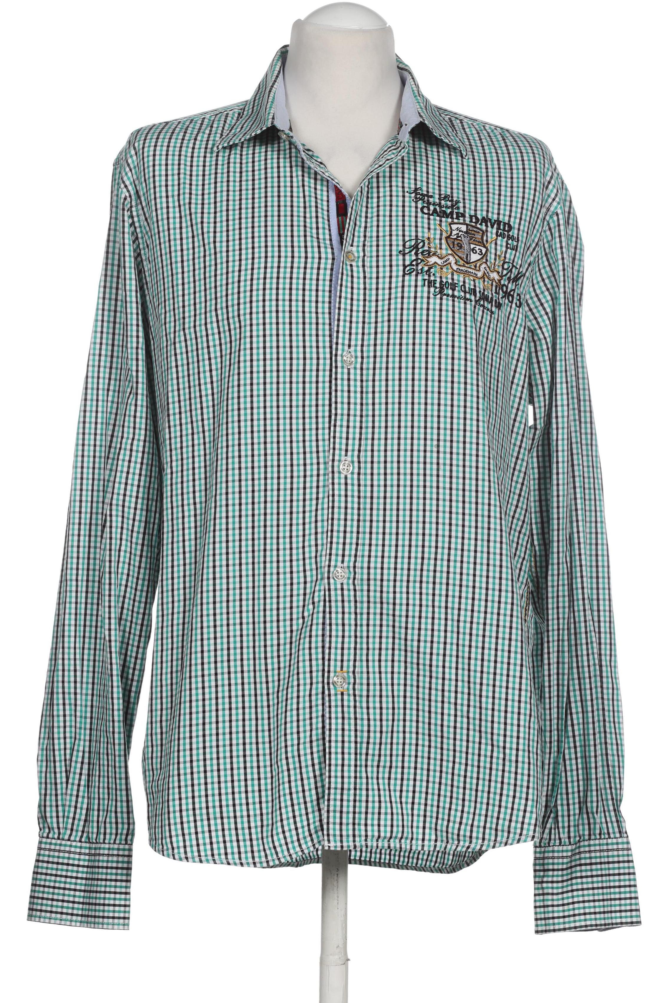 

Camp David Herren Hemd, grün, Gr.