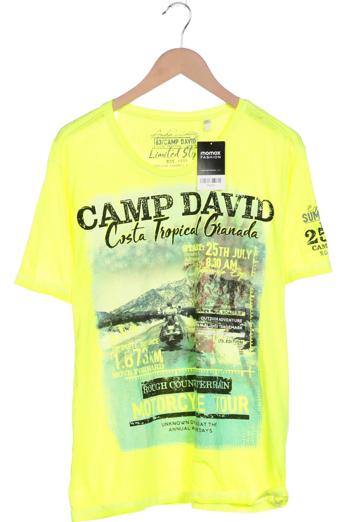 

Camp David Herren T-Shirt, neon, Gr. 54