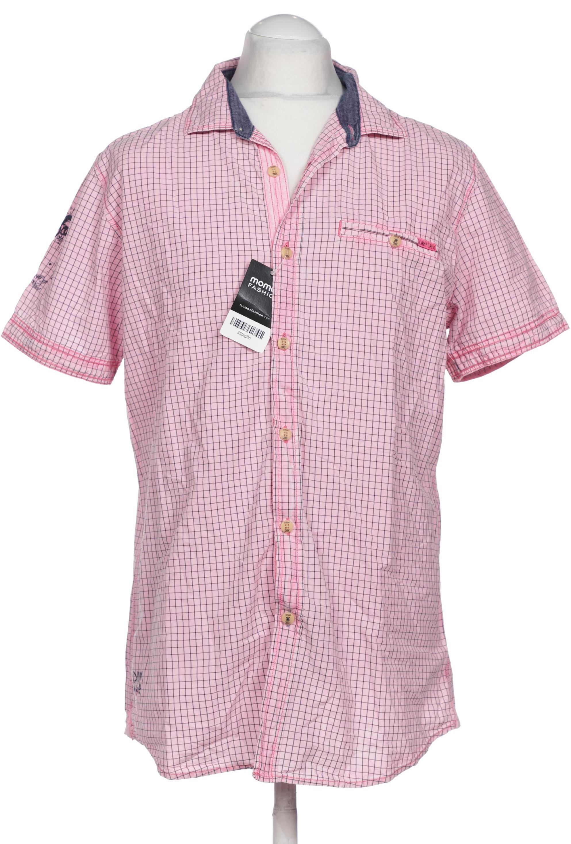 

Camp David Herren Hemd, pink