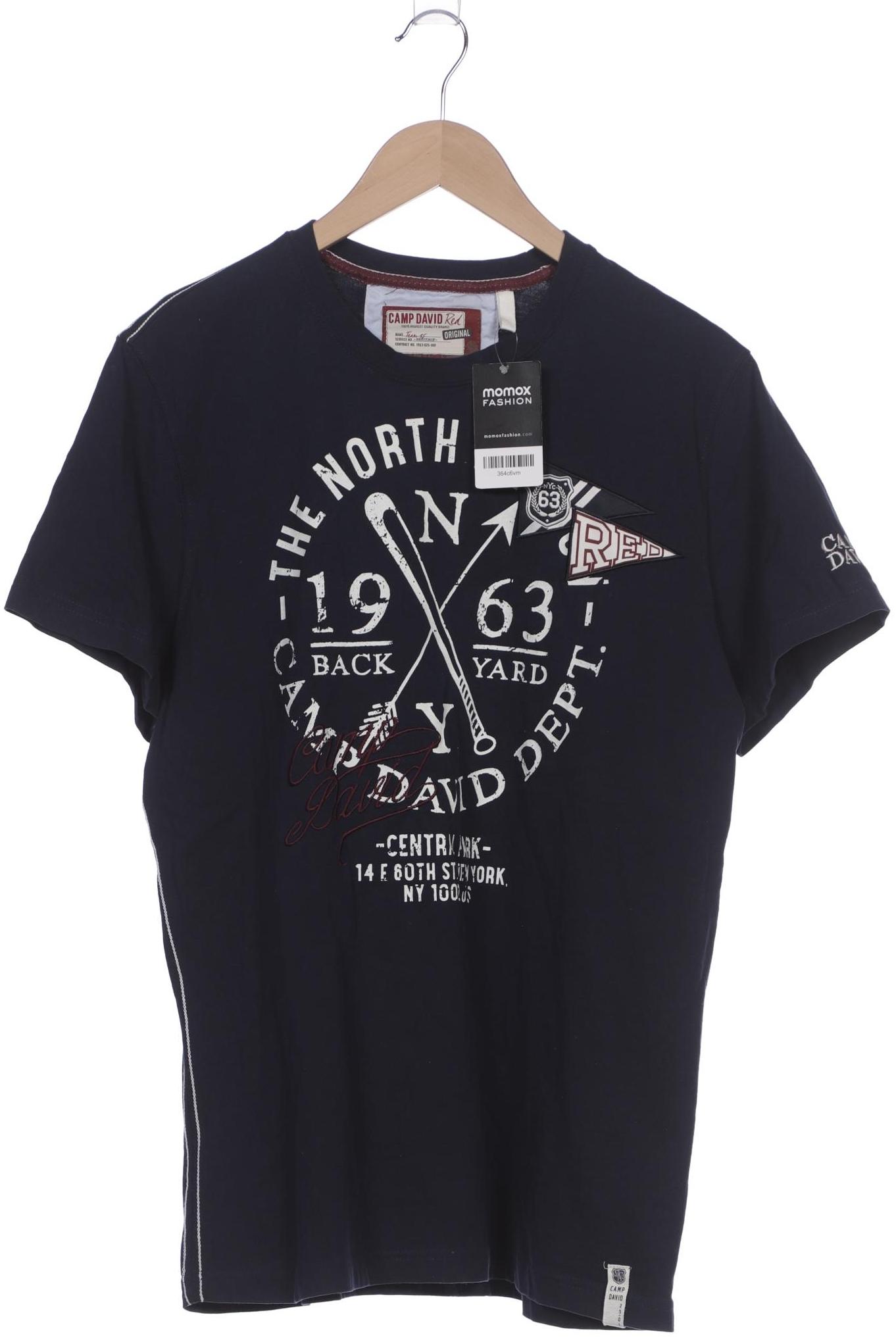 

Camp David Herren T-Shirt, marineblau, Gr. 52