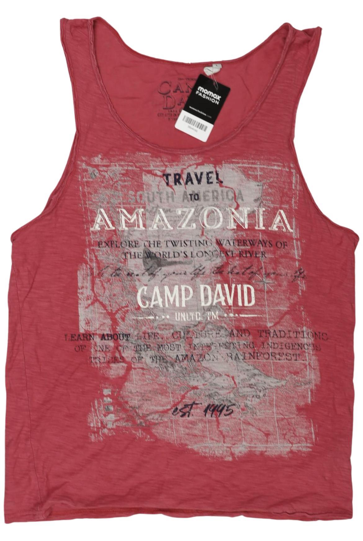 

Camp David Herren T-Shirt, pink, Gr. 52