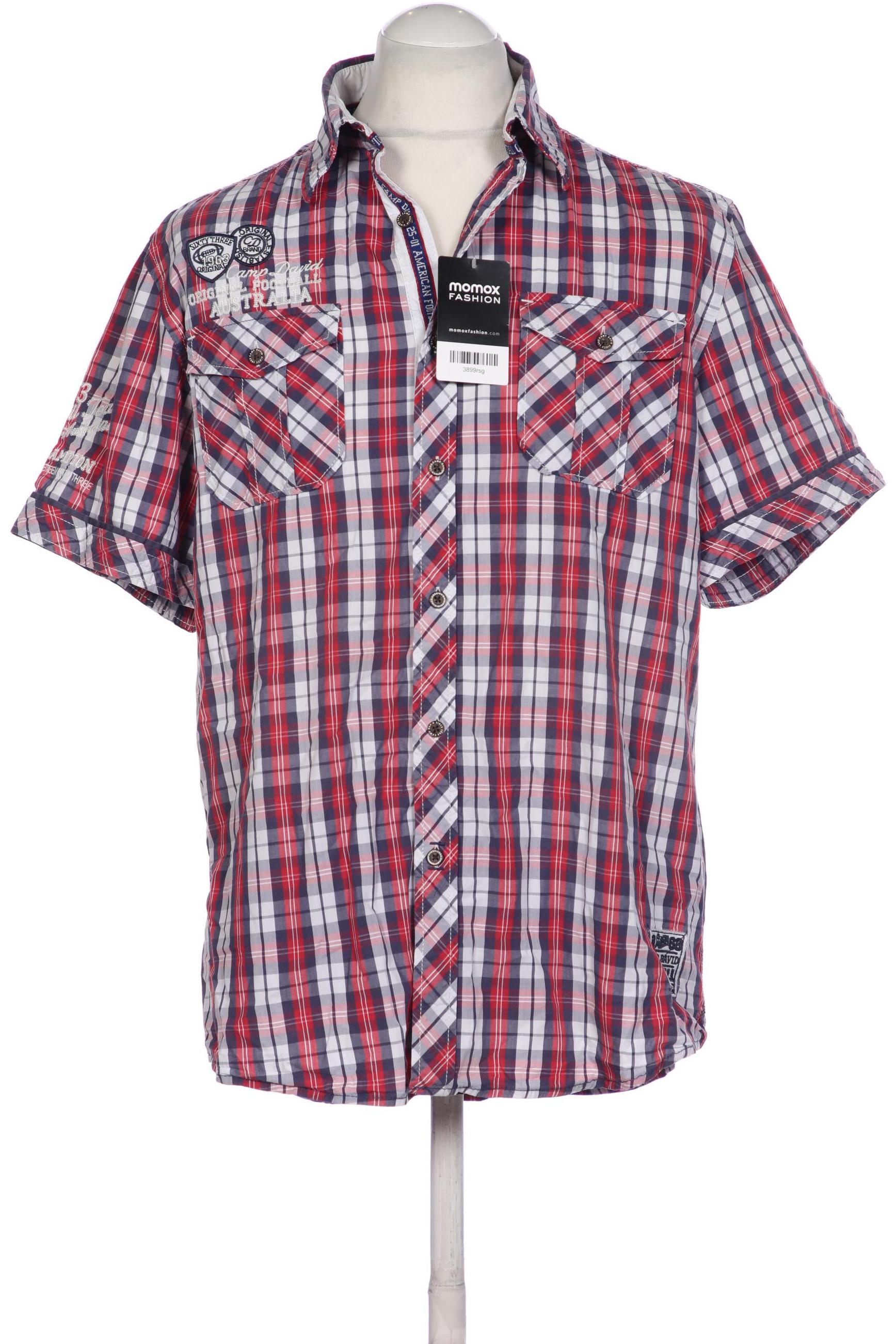 

Camp David Herren Hemd, marineblau
