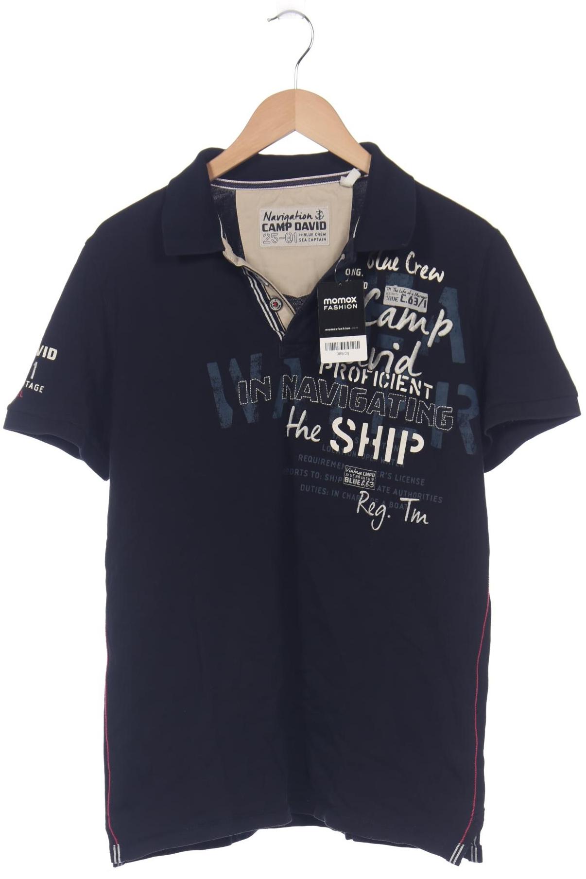

Camp David Herren Poloshirt, marineblau, Gr. 52