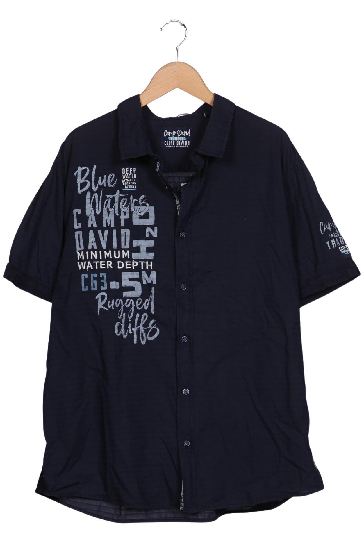 

Camp David Herren Hemd, marineblau, Gr. 56