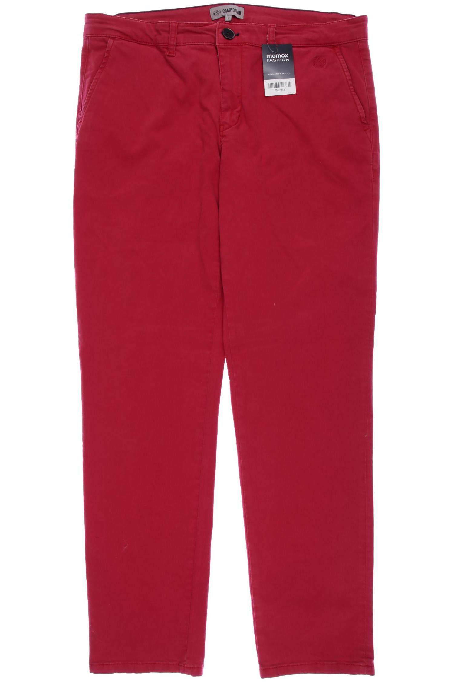 

Camp David Herren Stoffhose, rot