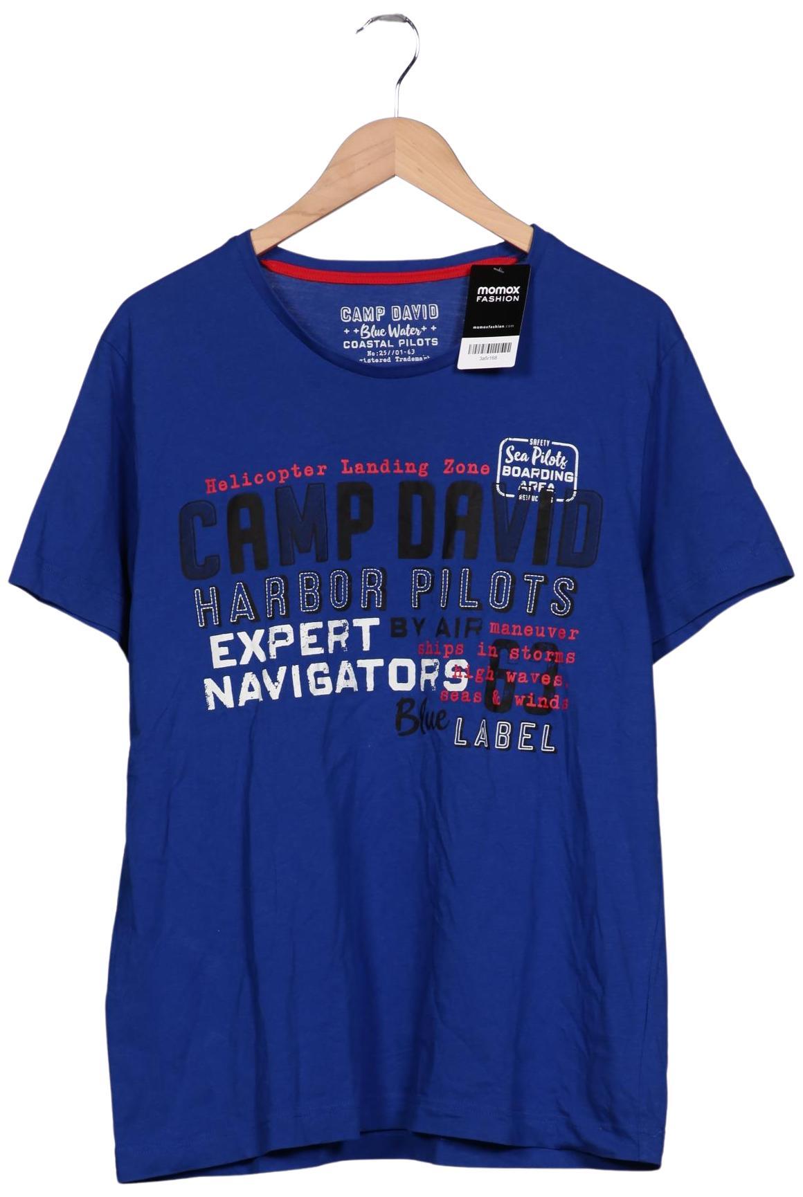 

Camp David Herren T-Shirt, marineblau, Gr. 54
