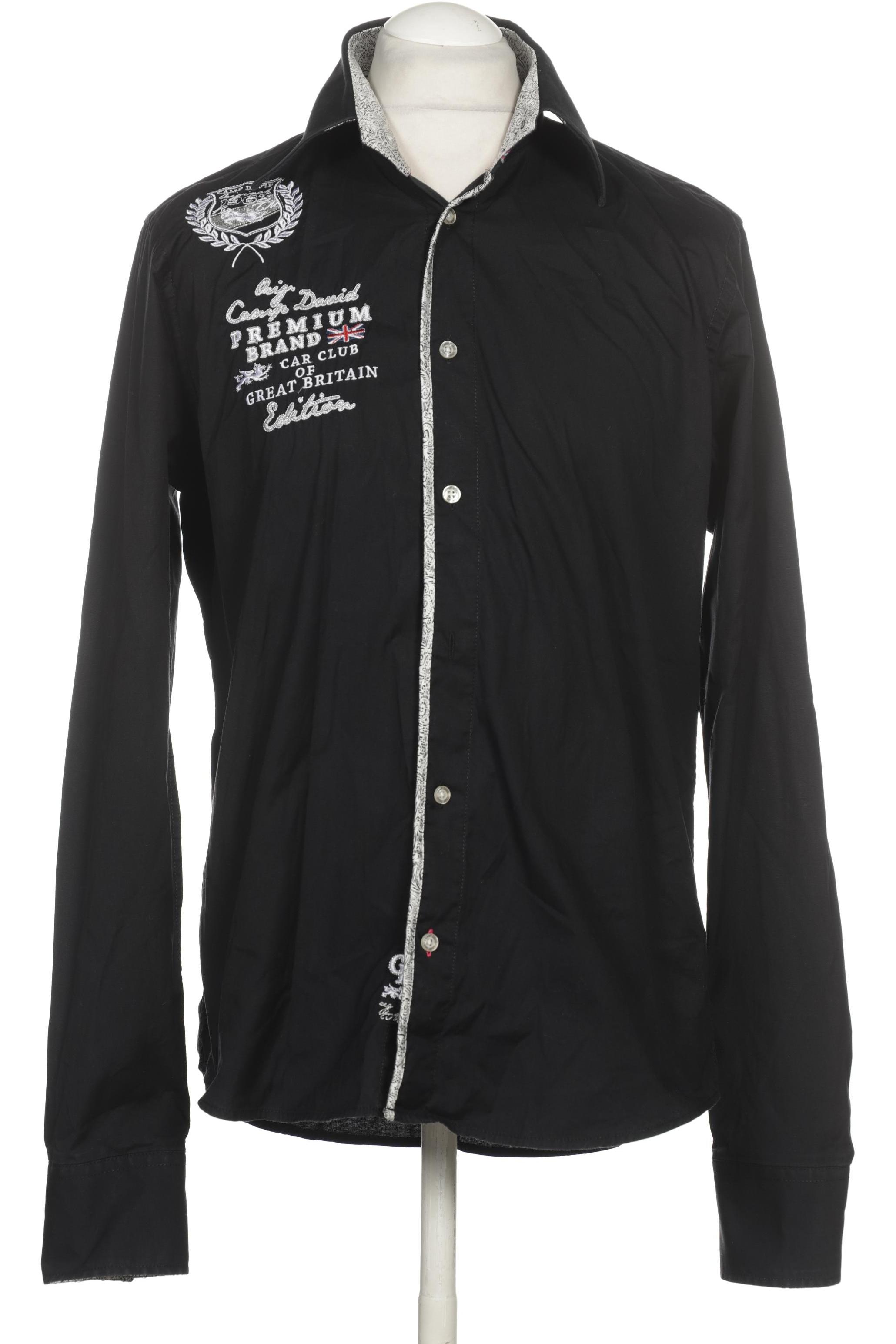 

Camp David Herren Hemd, schwarz, Gr.