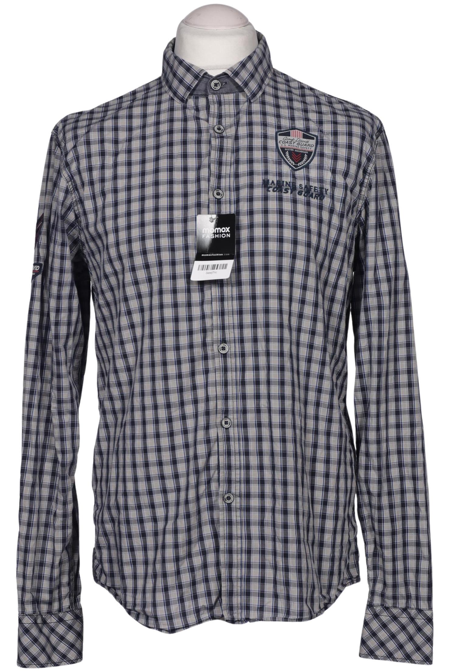 

Camp David Herren Hemd, marineblau, Gr. 48