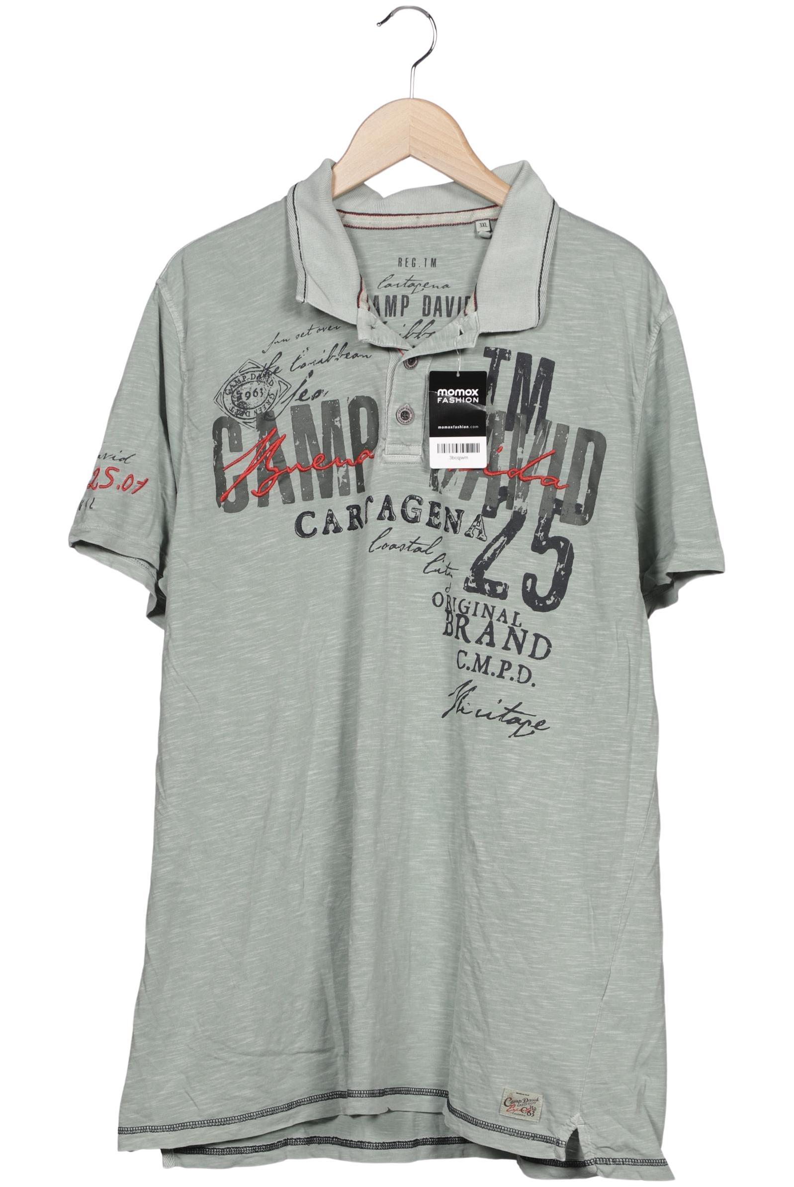 

Camp David Herren Poloshirt, grün, Gr. 58