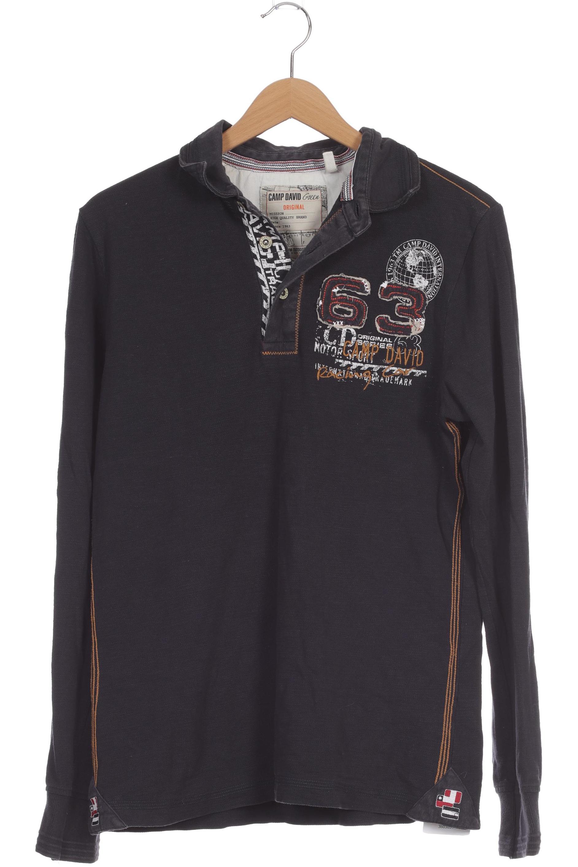 

Camp David Herren Sweatshirt, schwarz, Gr.