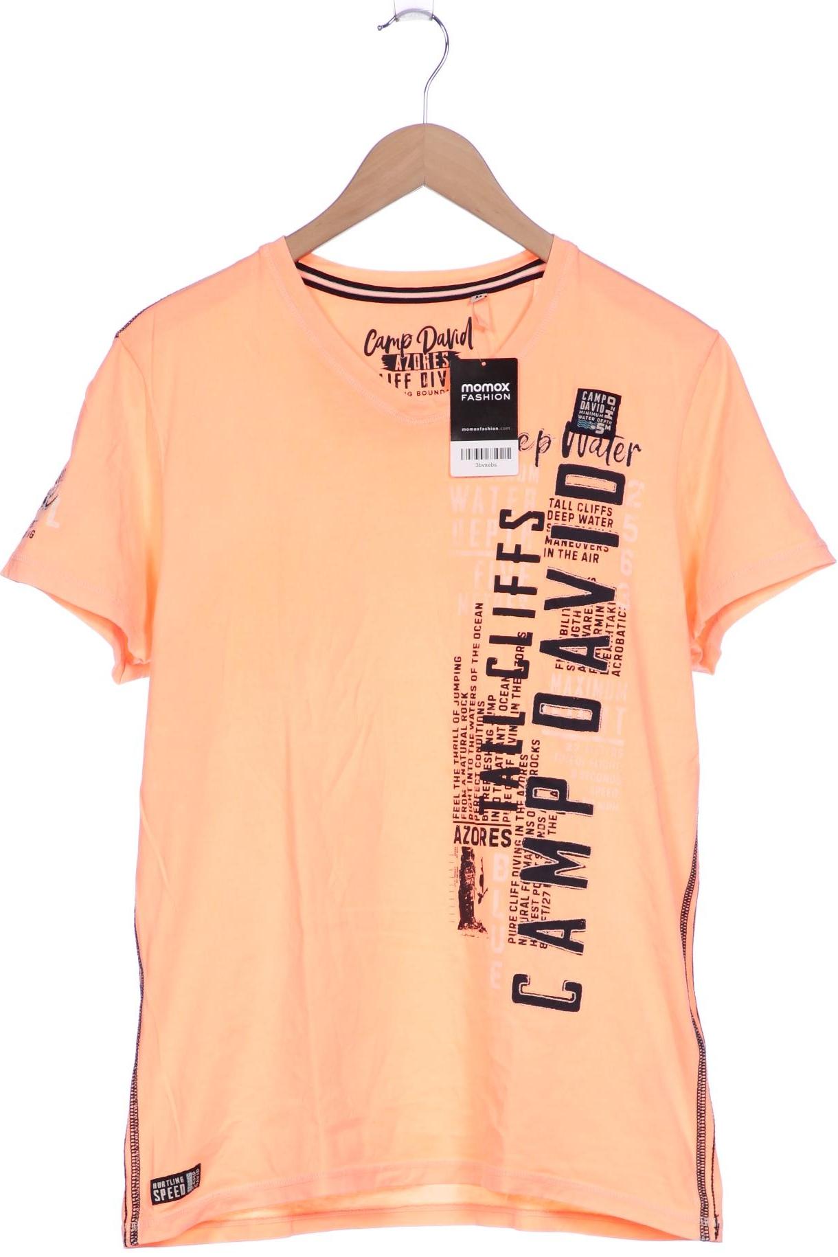 

Camp David Herren T-Shirt, orange, Gr. 48