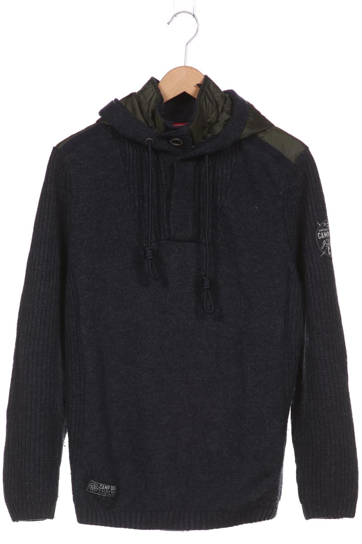

Camp David Herren Kapuzenpullover, marineblau, Gr. 48