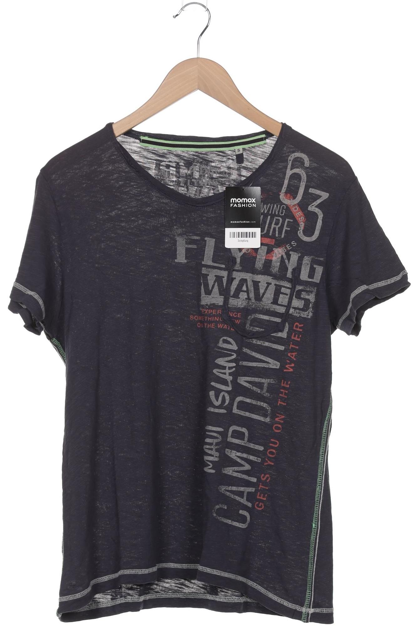 

Camp David Herren T-Shirt, marineblau, Gr. 46