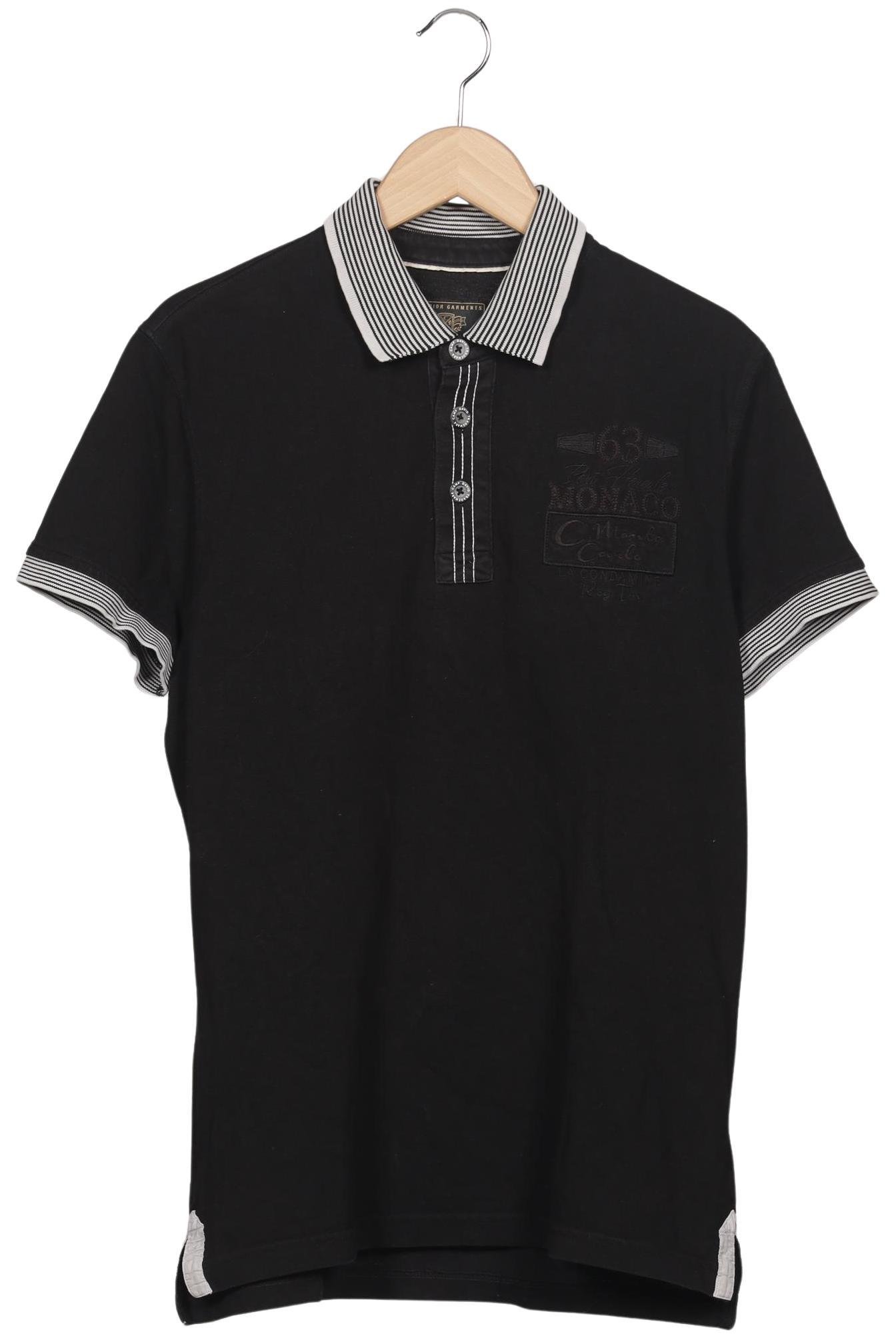 Thumbnail - Camp David Herren Poloshirt, schwarz, Gr. 48