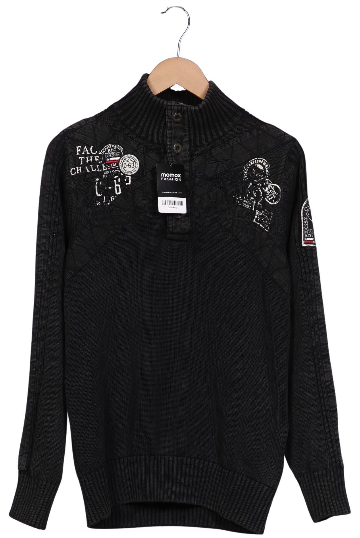 

Camp David Herren Pullover, schwarz, Gr. 46