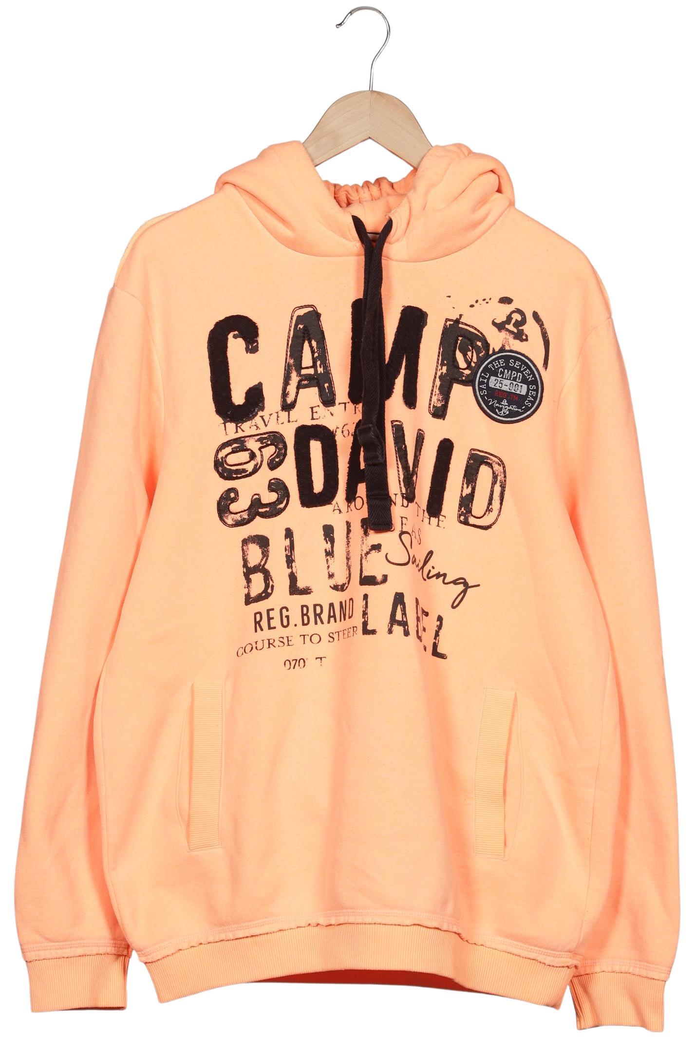 

Camp David Herren Kapuzenpullover, neon, Gr. 54