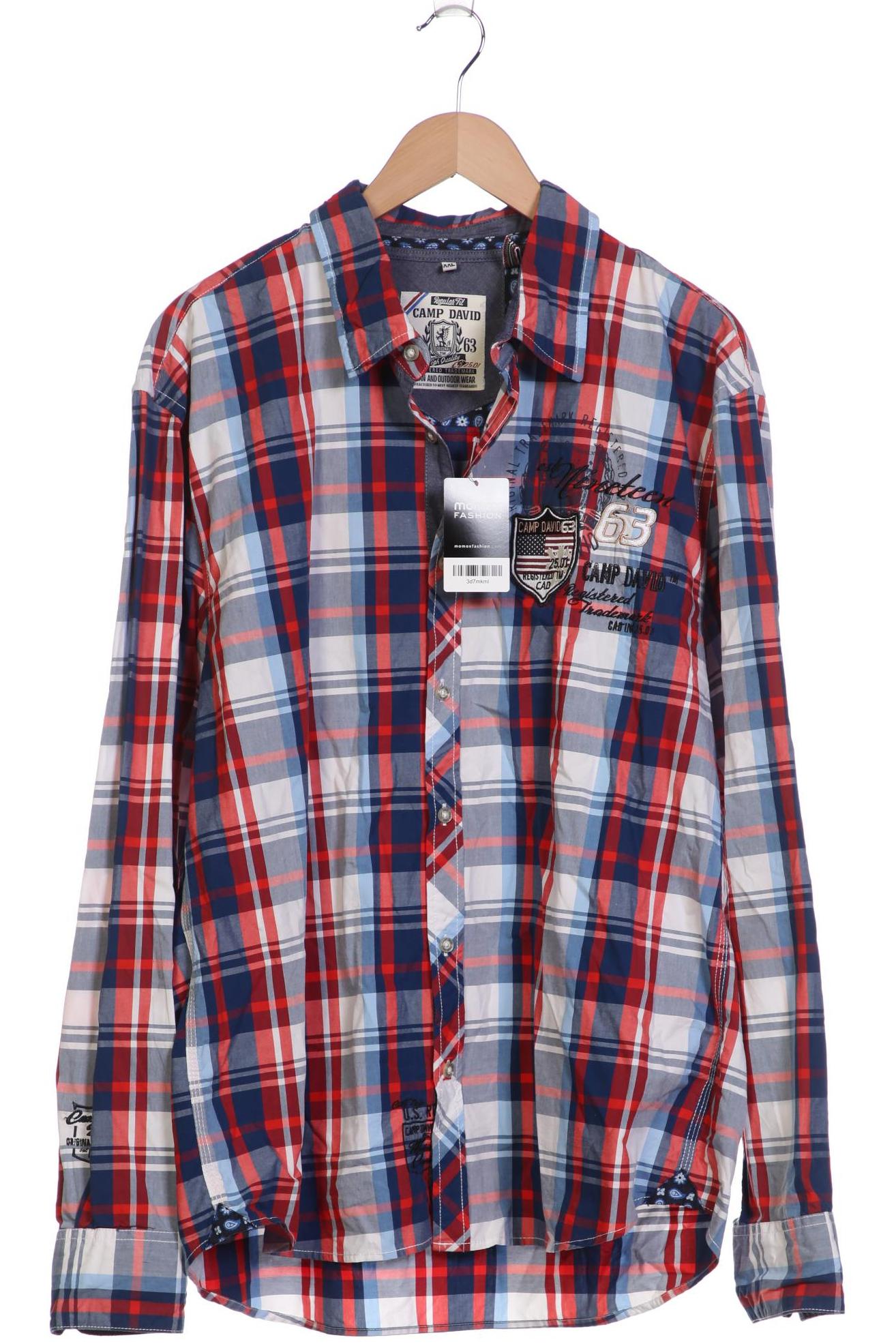 

Camp David Herren Hemd, blau, Gr. 56