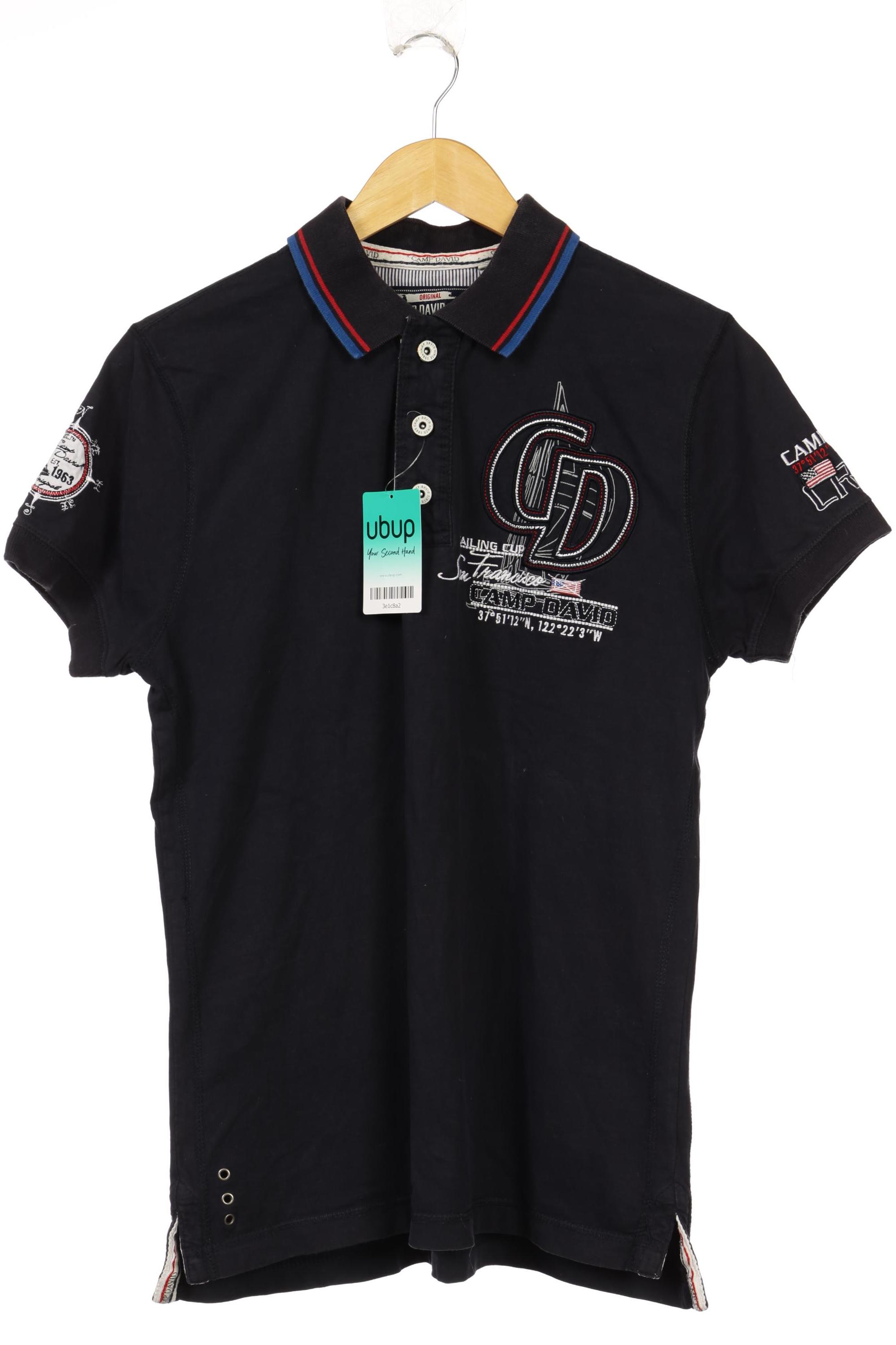 

Camp David Herren Poloshirt, blau, Gr. 48