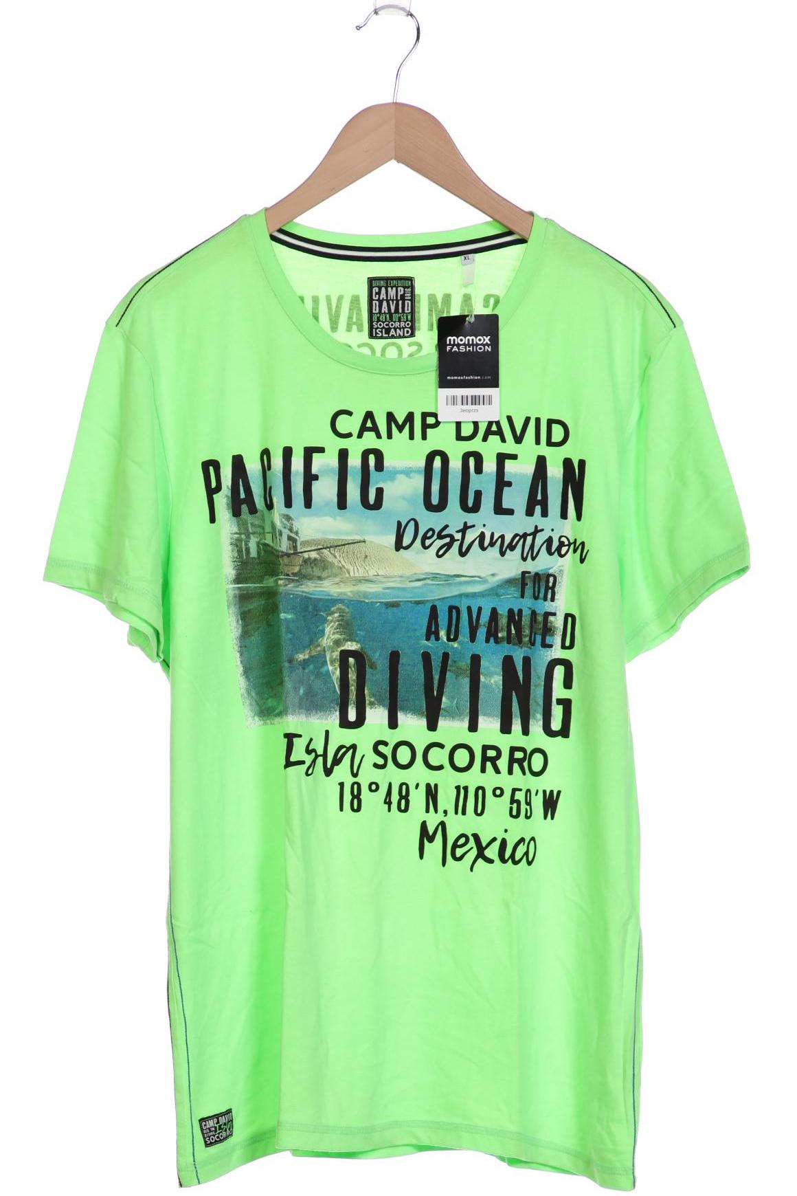 

Camp David Herren T-Shirt, grün, Gr. 54