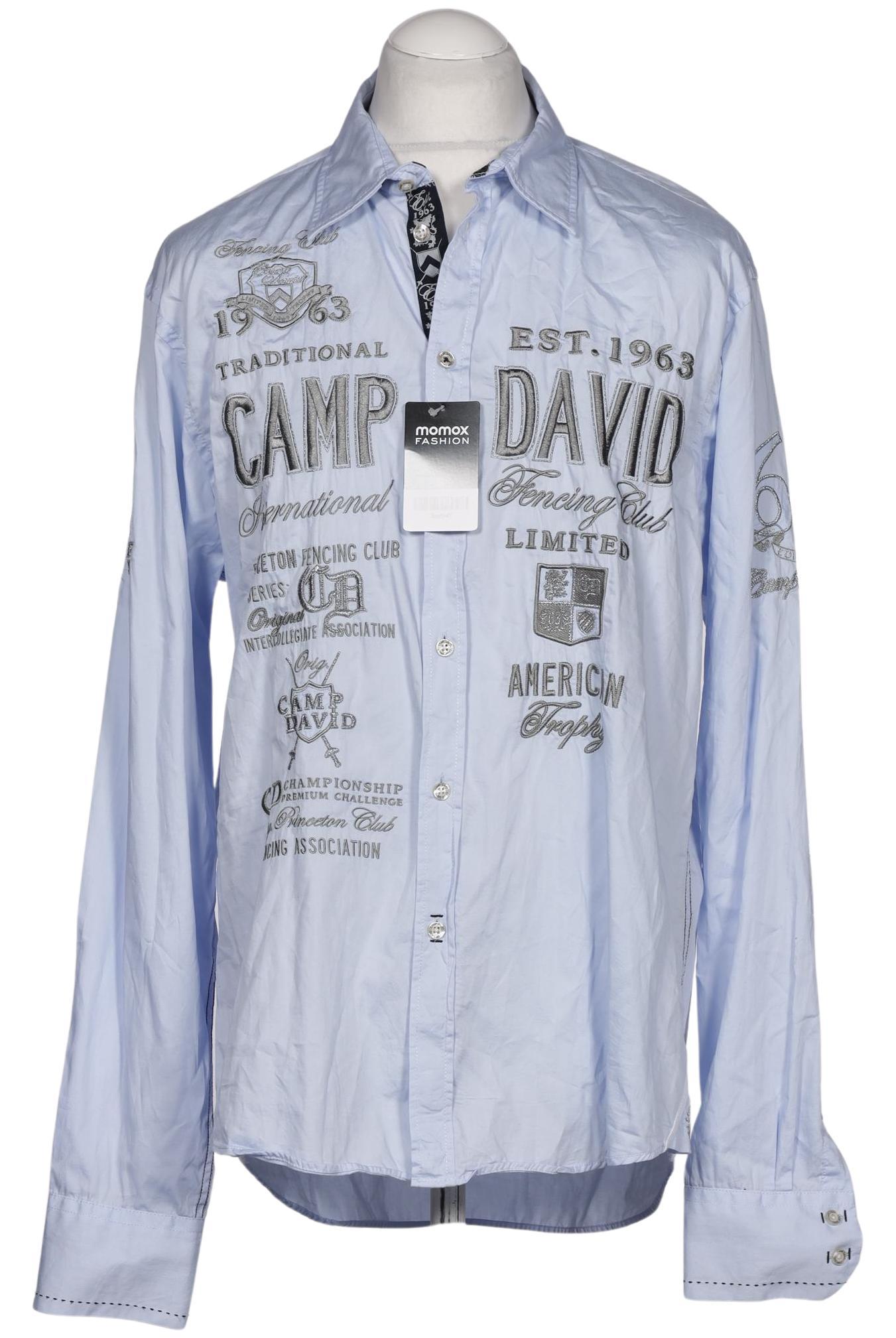

Camp David Herren Hemd, hellblau, Gr. 54