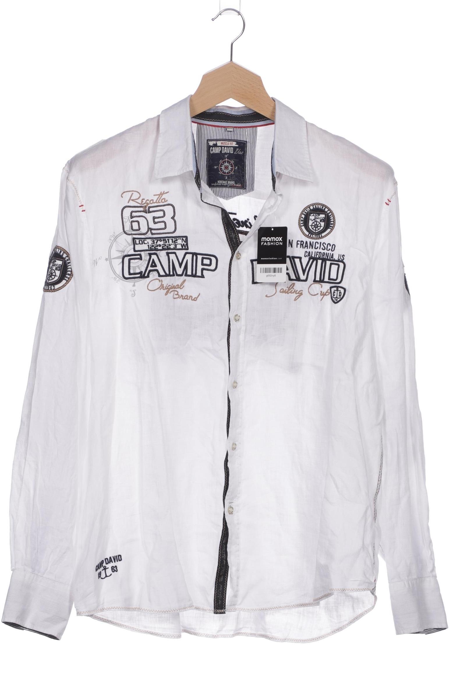 

Camp David Herren Hemd, weiß, Gr. 58