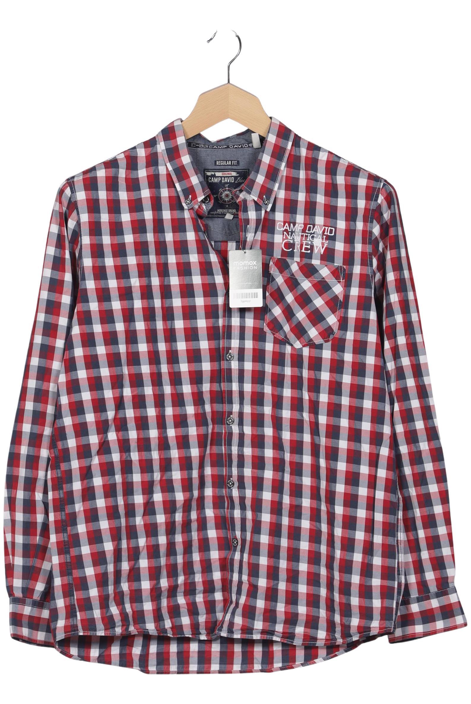 

Camp David Herren Hemd, marineblau, Gr. 56