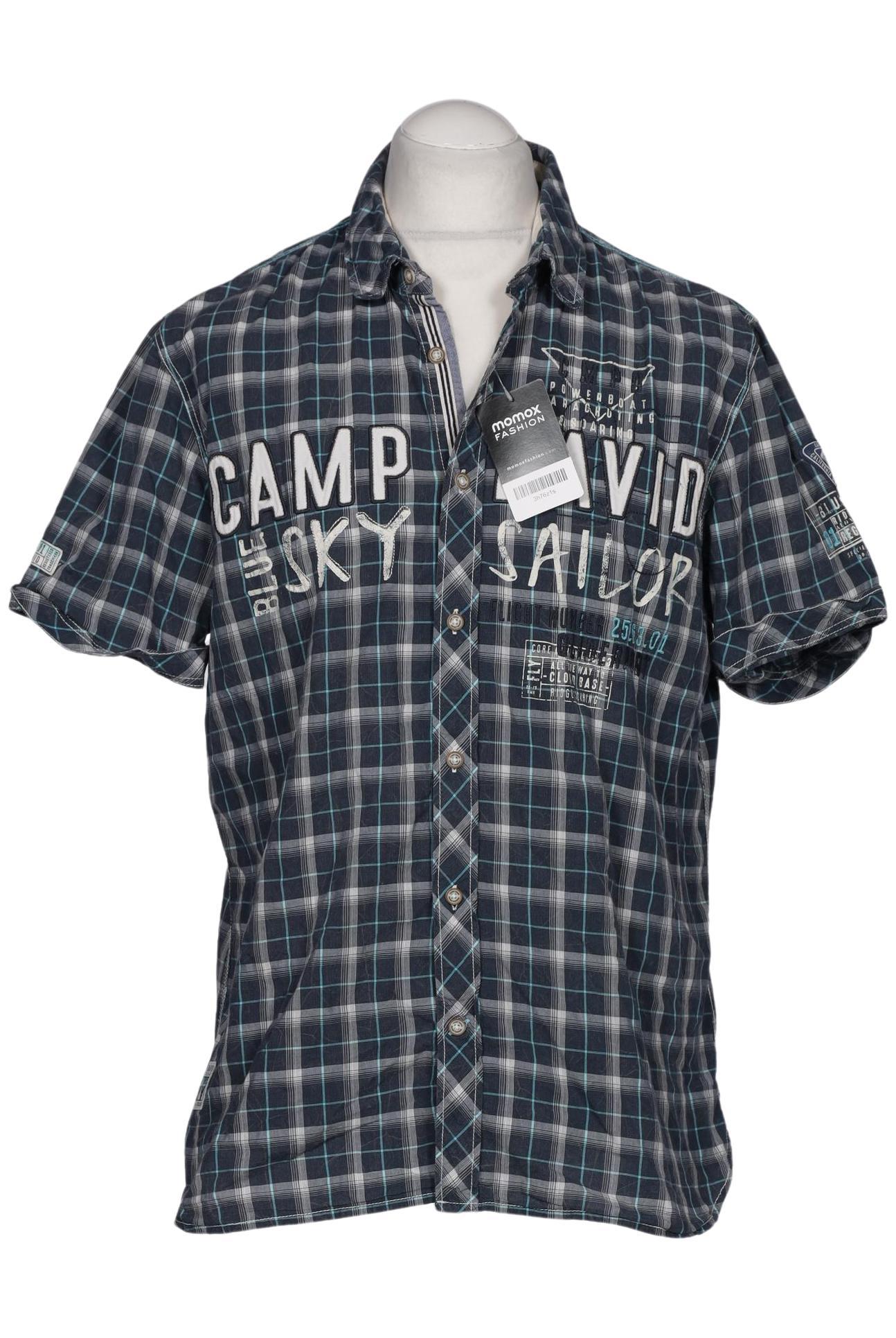 

Camp David Herren Hemd, marineblau, Gr. 52
