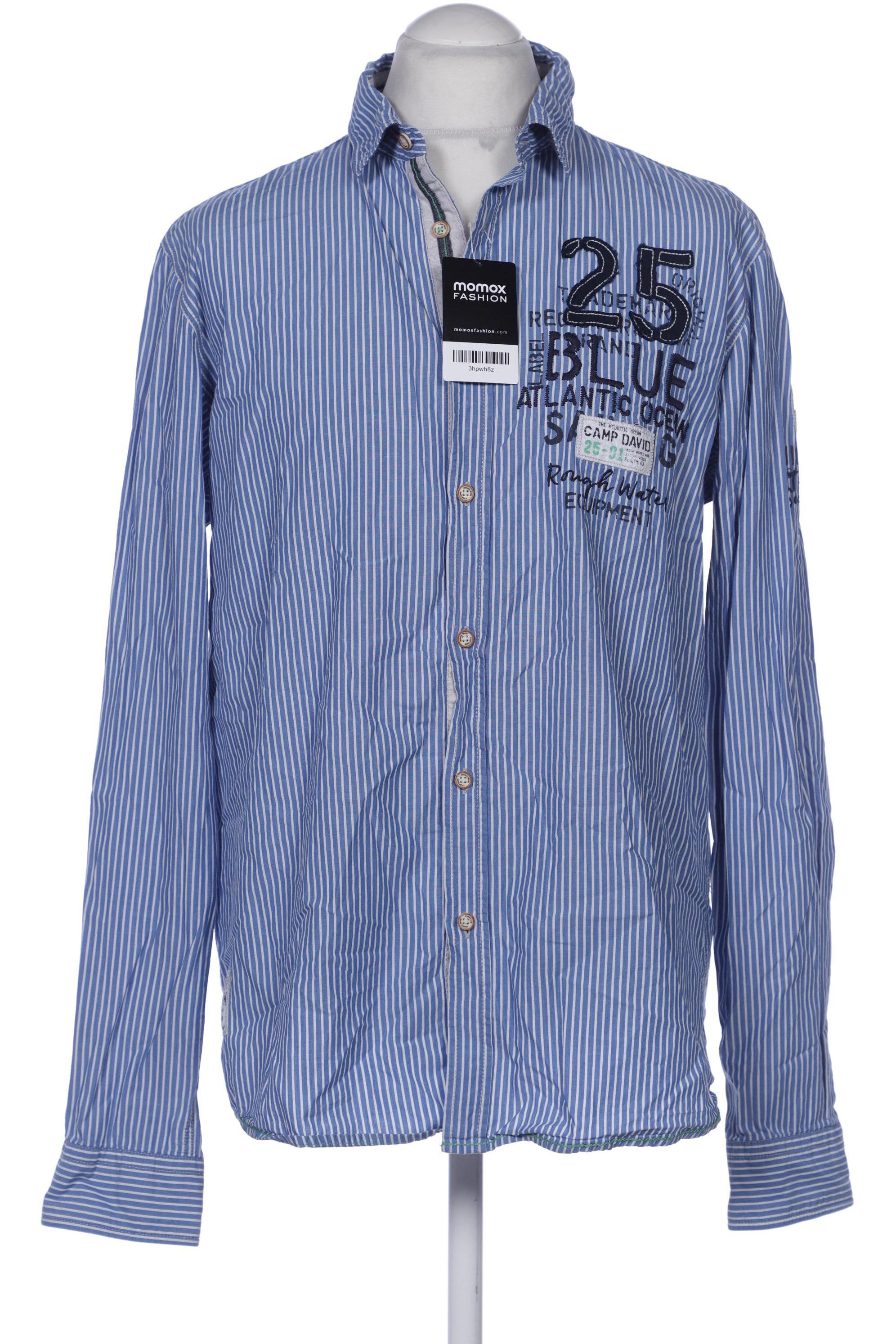 

Camp David Herren Hemd, blau, Gr. 52