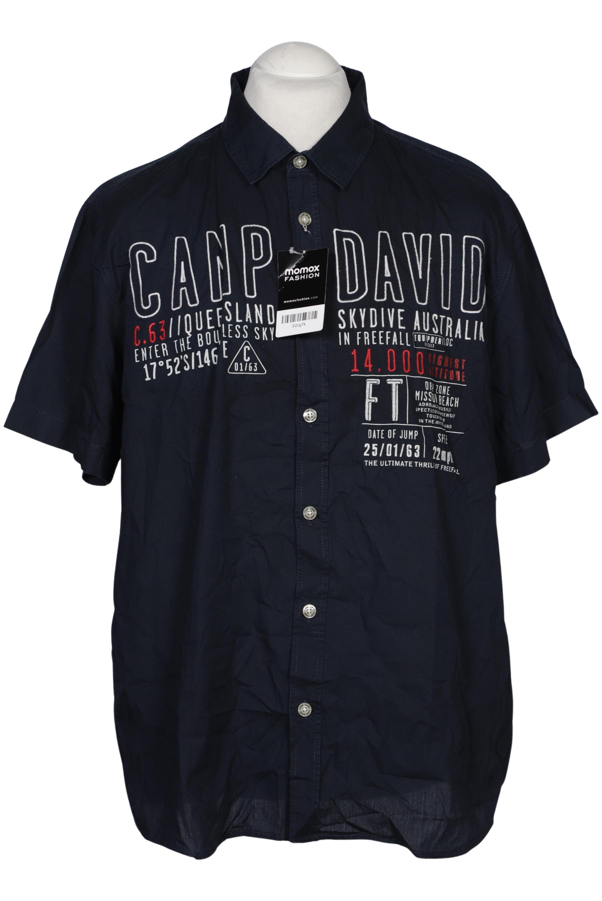 

Camp David Herren Hemd, marineblau, Gr. 54