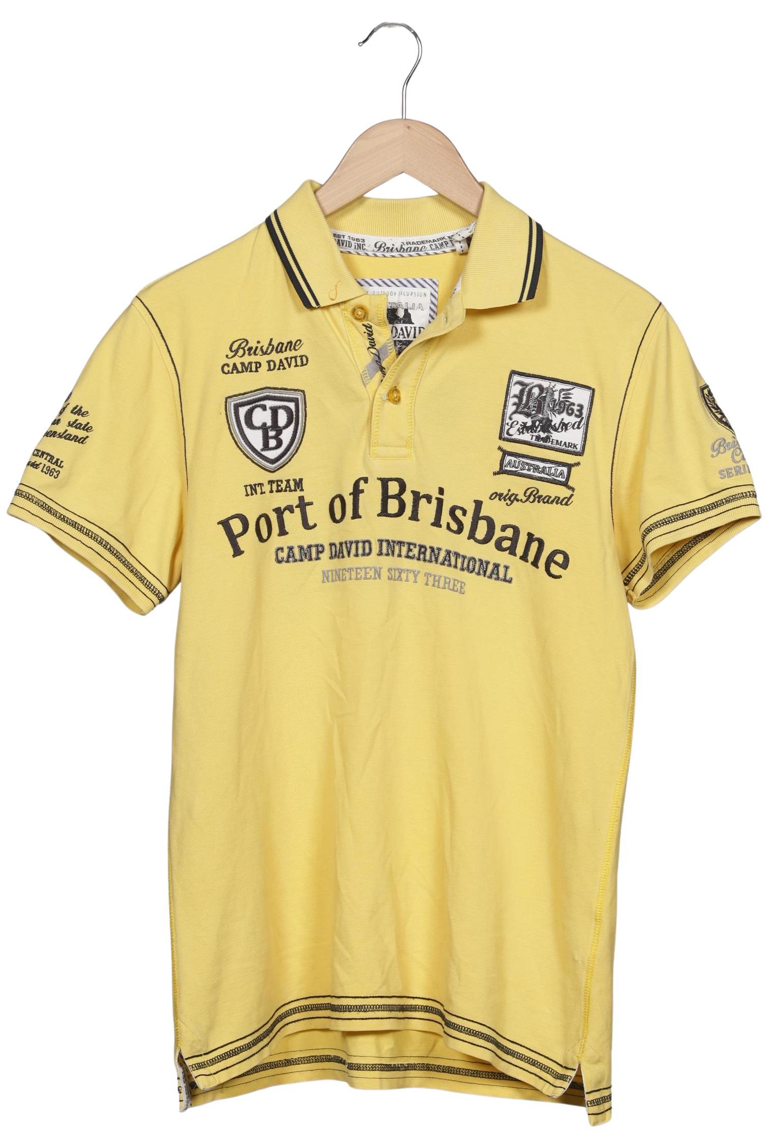 

Camp David Herren Poloshirt, gelb, Gr. 48