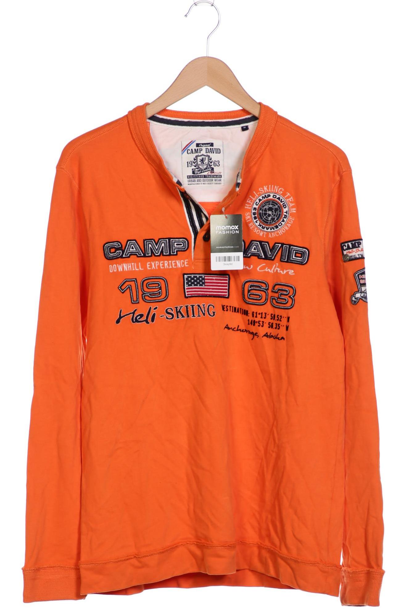 

Camp David Herren Sweatshirt, orange