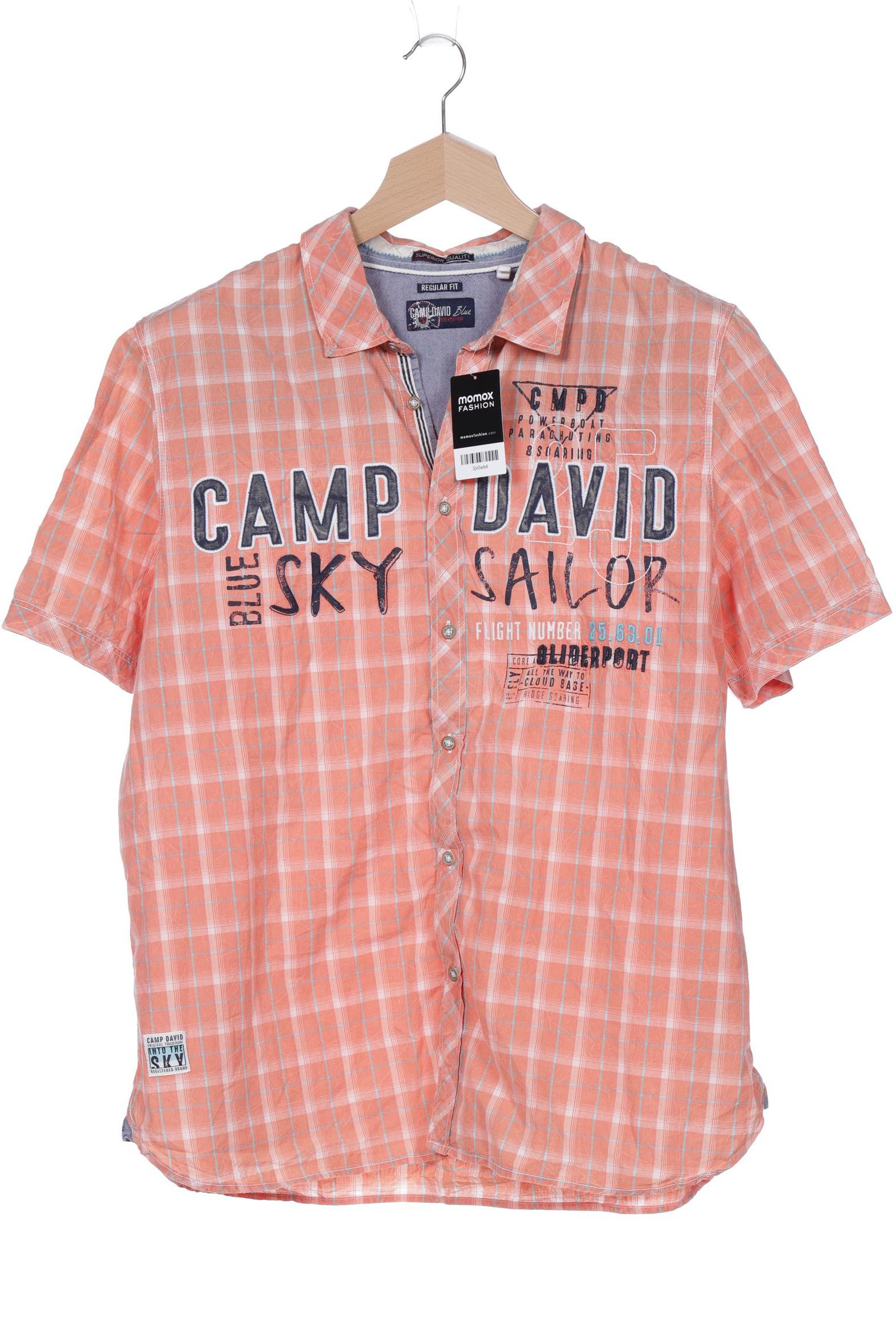 

Camp David Herren Hemd, orange, Gr. 56