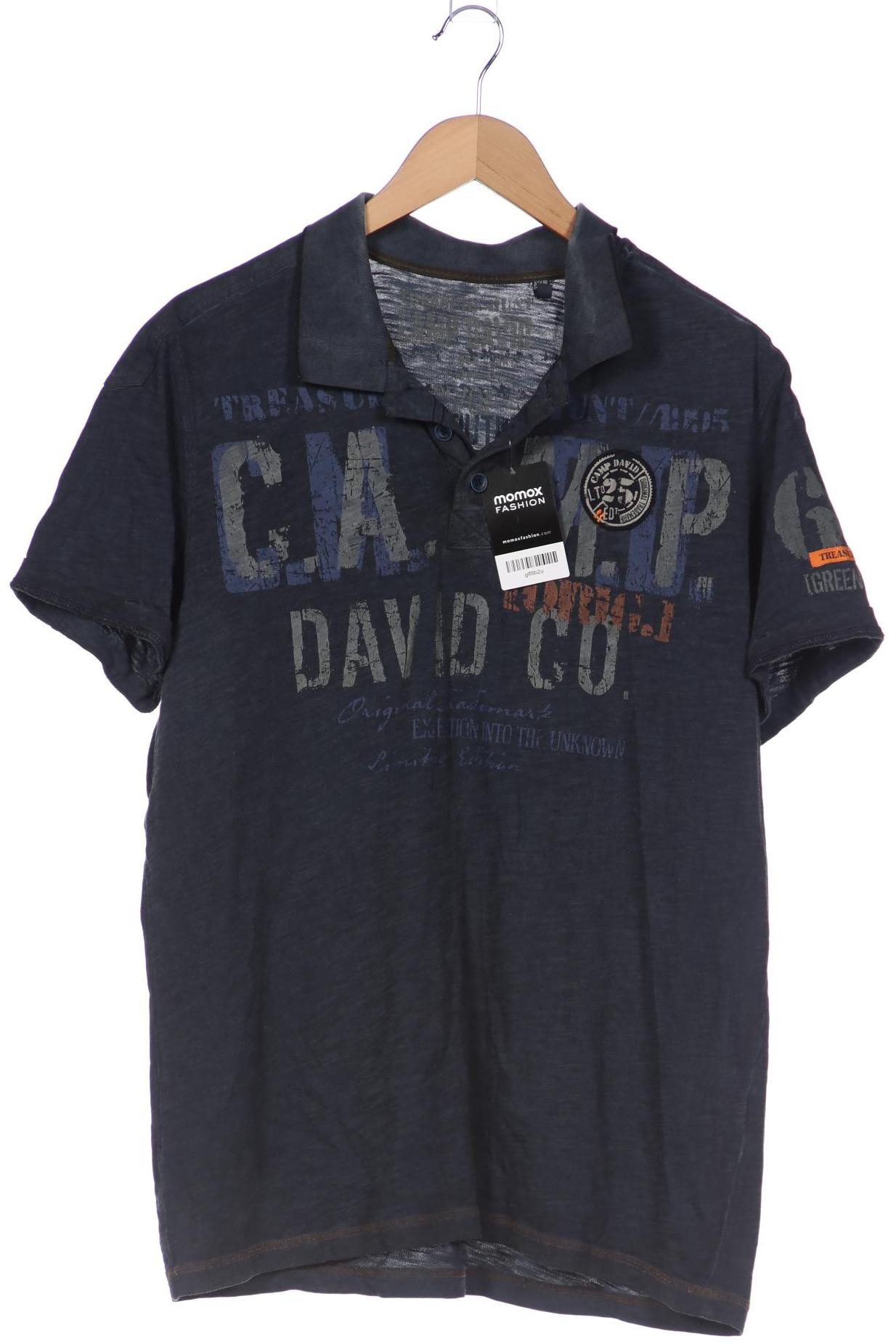 

Camp David Herren Poloshirt, marineblau, Gr. 54