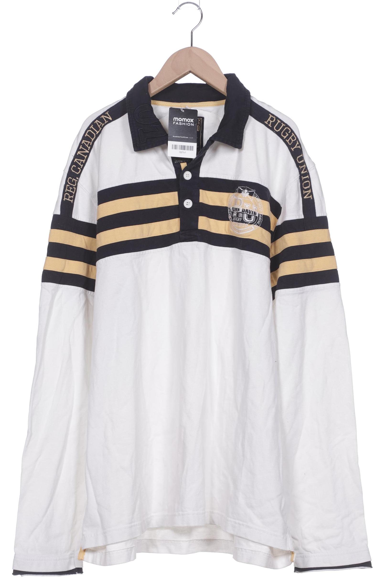 

Camp David Herren Poloshirt, weiß, Gr. 56