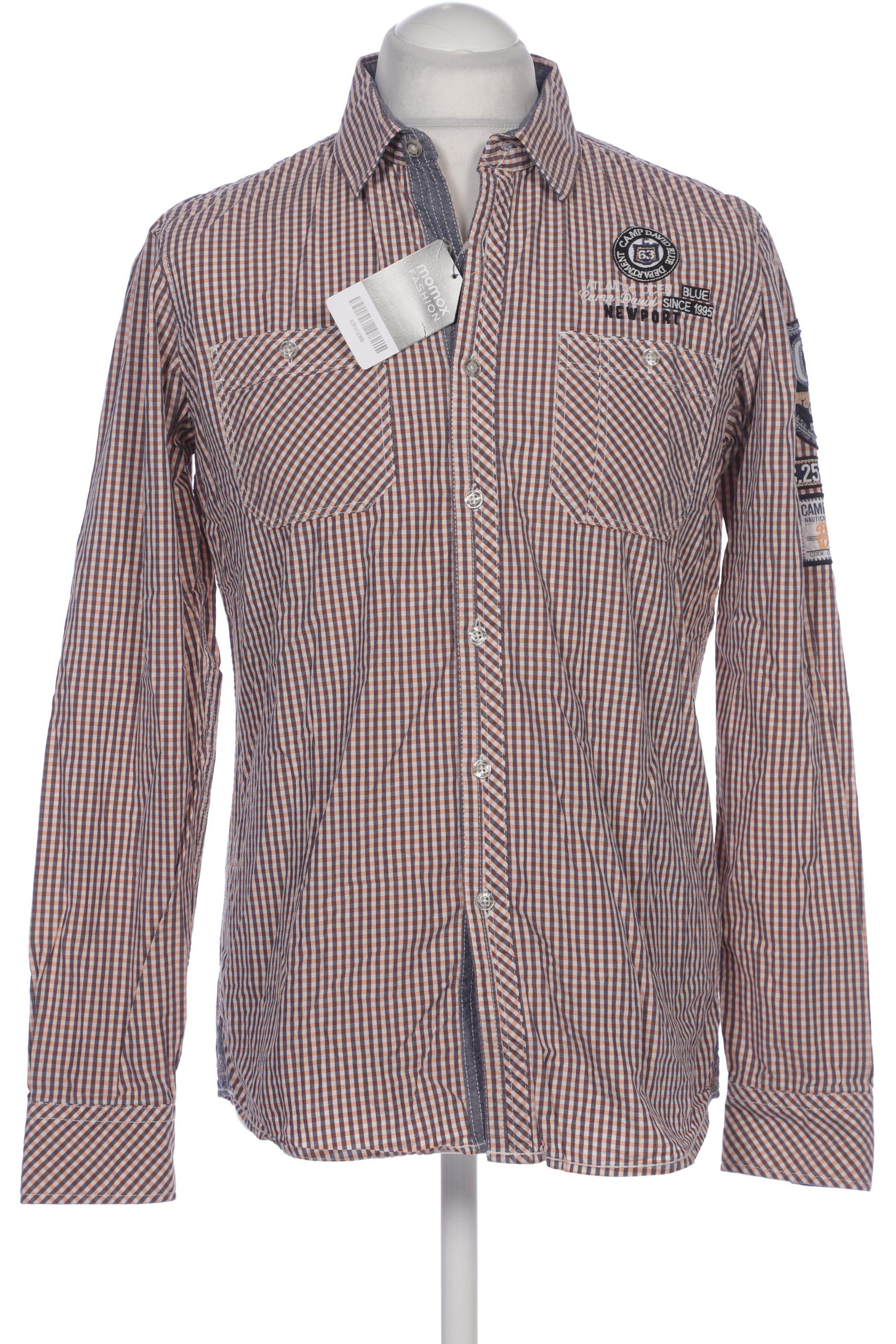Thumbnail - Camp David Herren Hemd, orange, Gr. 48
