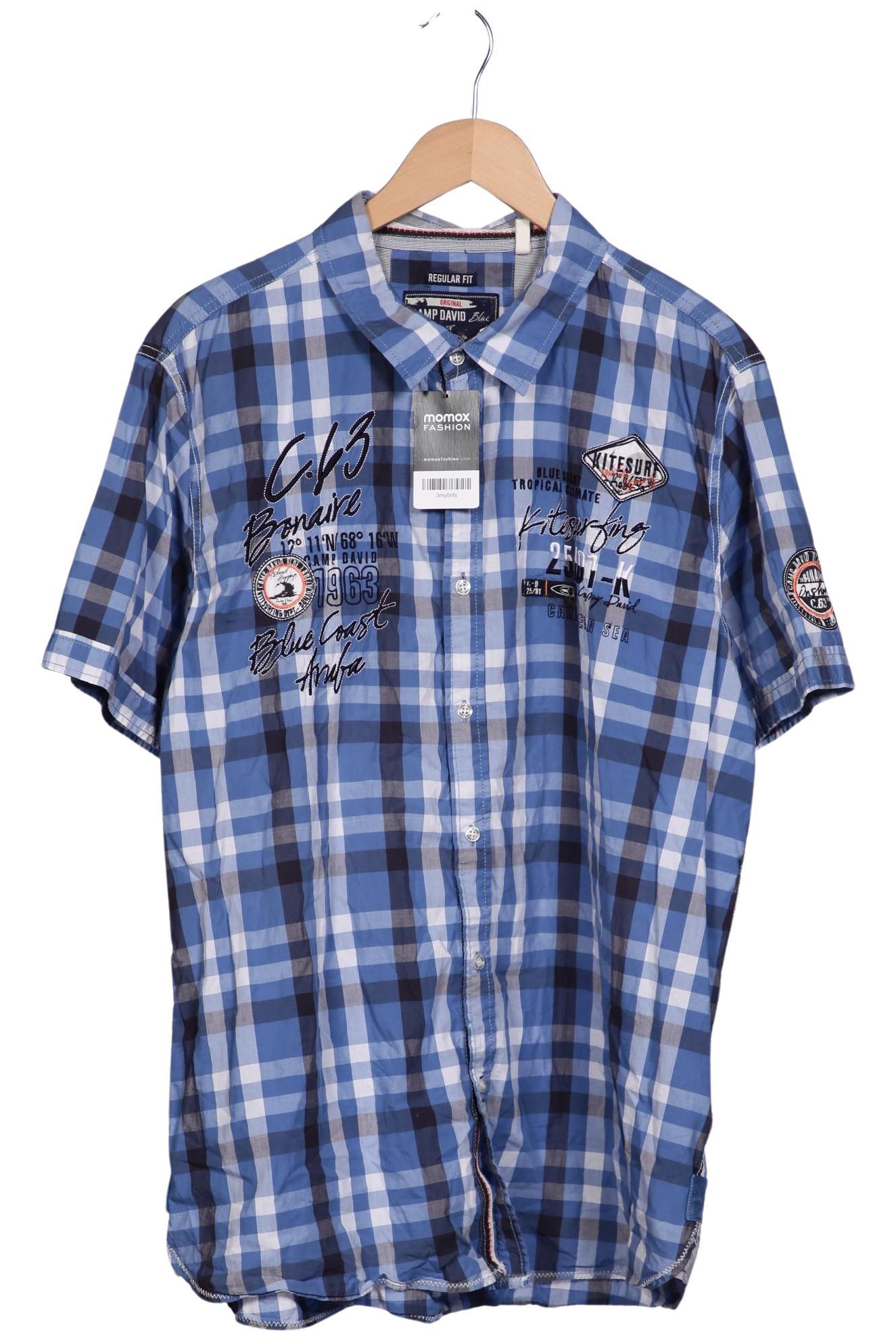 

Camp David Herren Hemd, blau, Gr. 56
