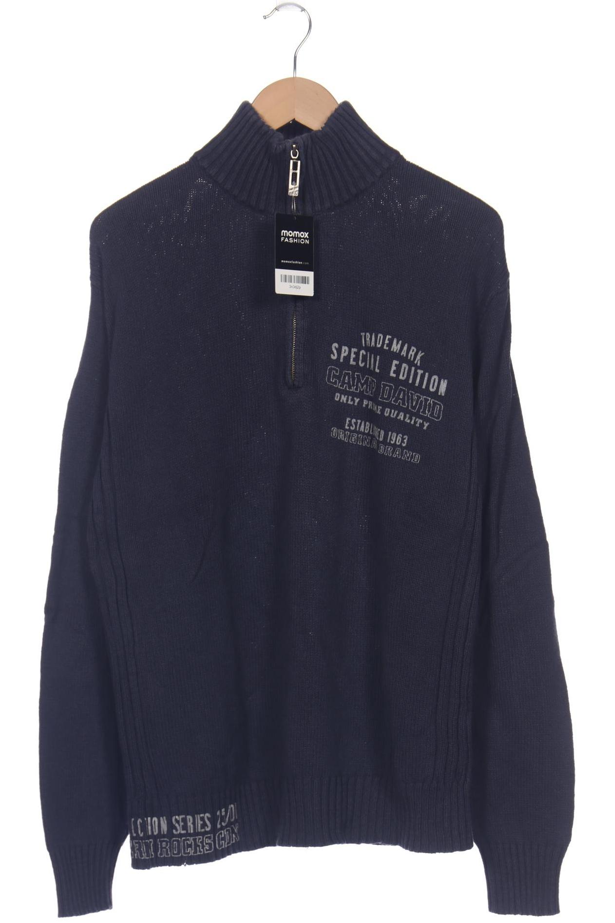 

Camp David Herren Pullover, marineblau, Gr. 54