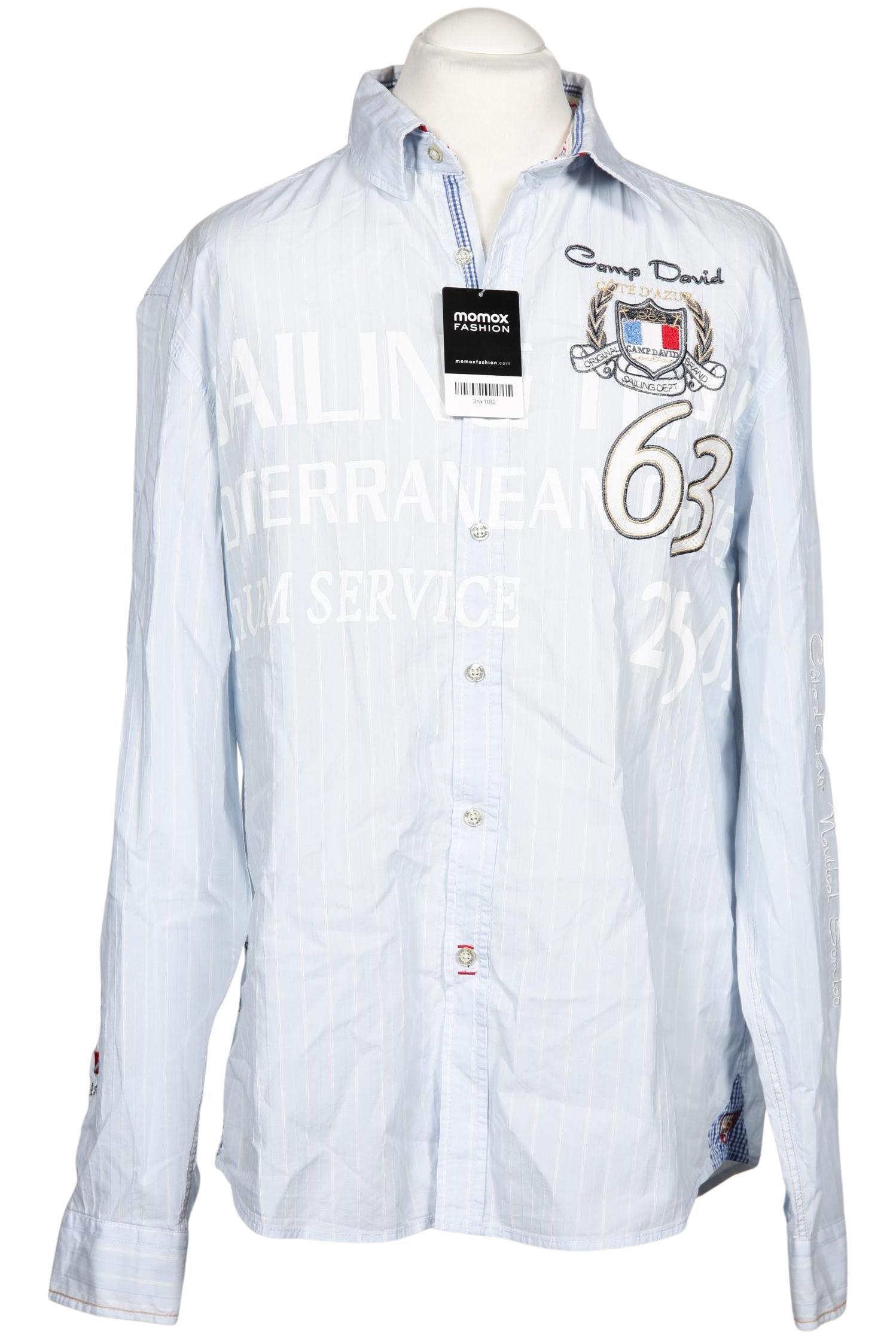 

Camp David Herren Hemd, hellblau, Gr. 54