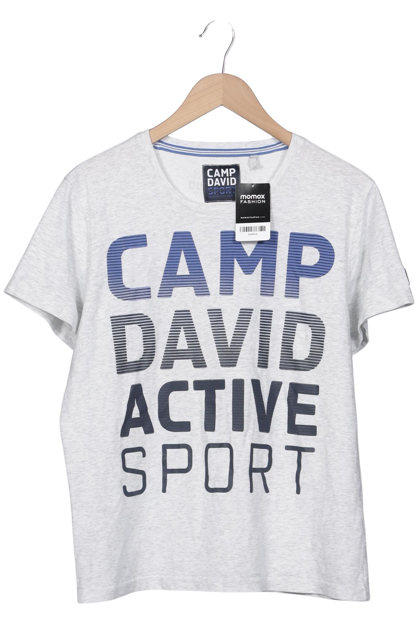 

Camp David Herren T-Shirt, grau, Gr. 52