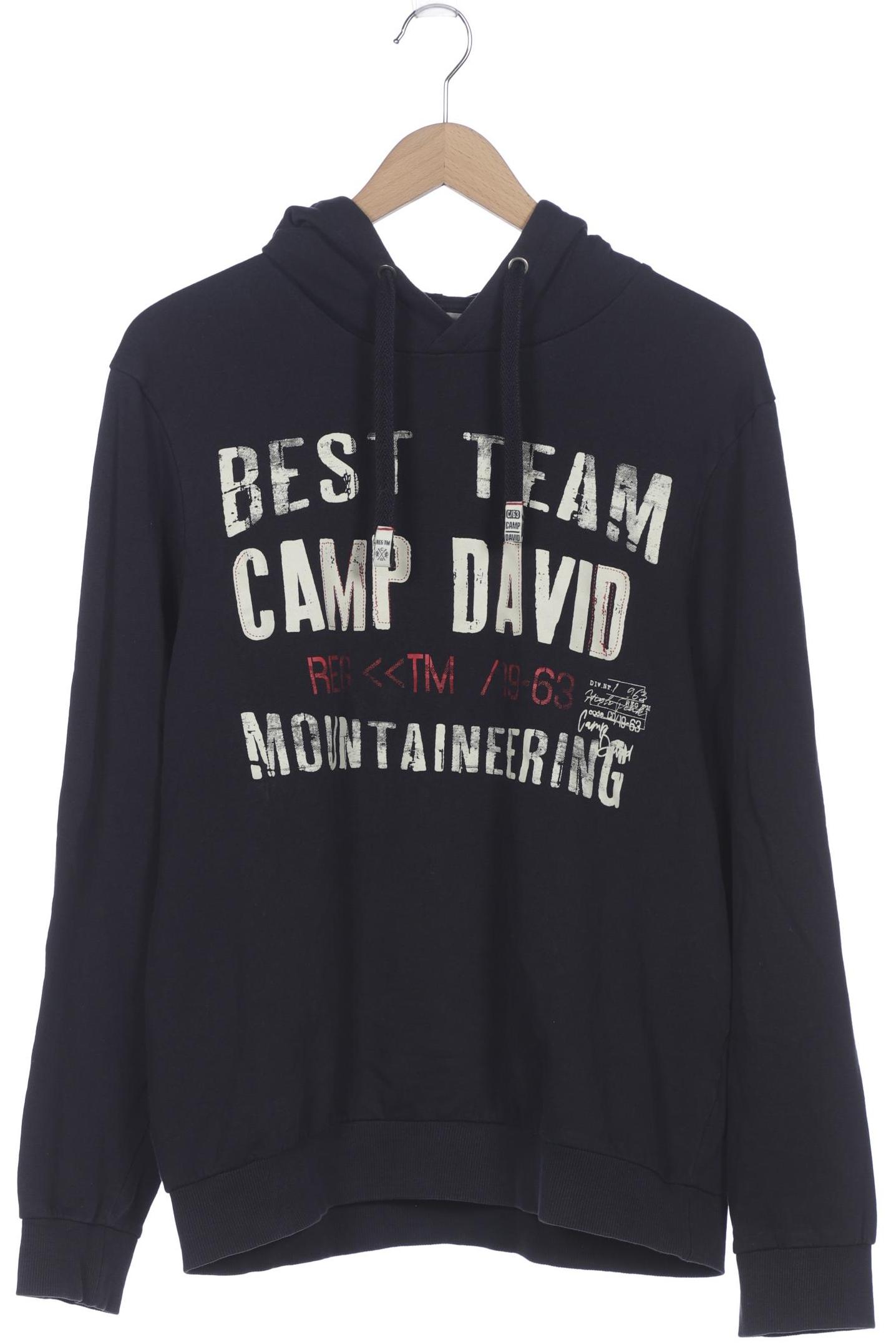 

Camp David Herren Kapuzenpullover, marineblau, Gr. 52