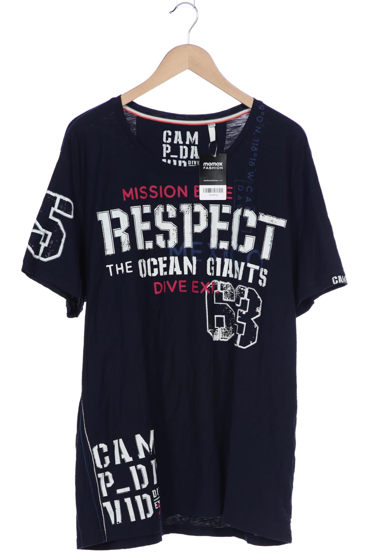

Camp David Herren T-Shirt, marineblau, Gr. 58