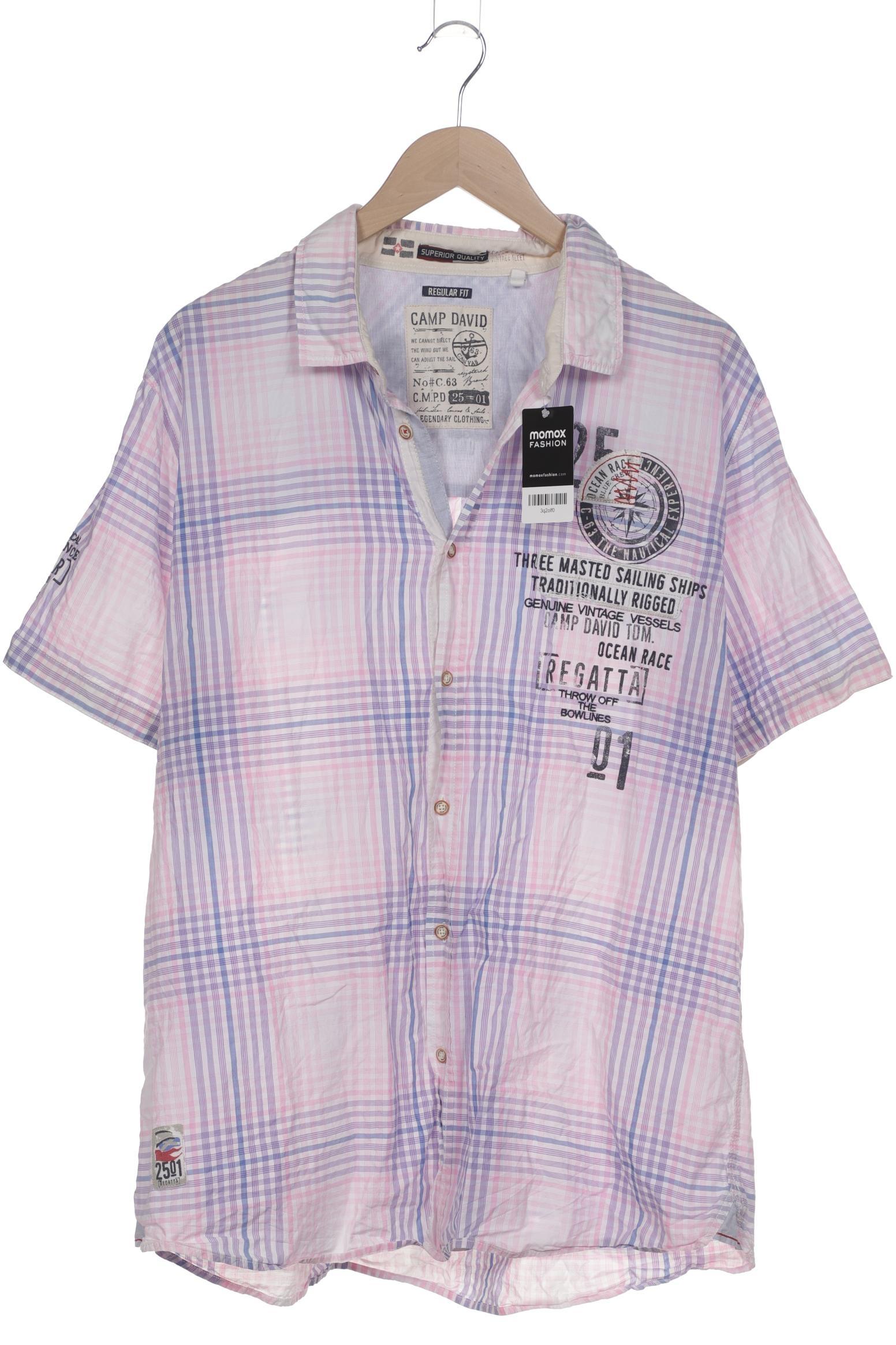 Thumbnail - Camp David Herren Hemd, pink, Gr. 56