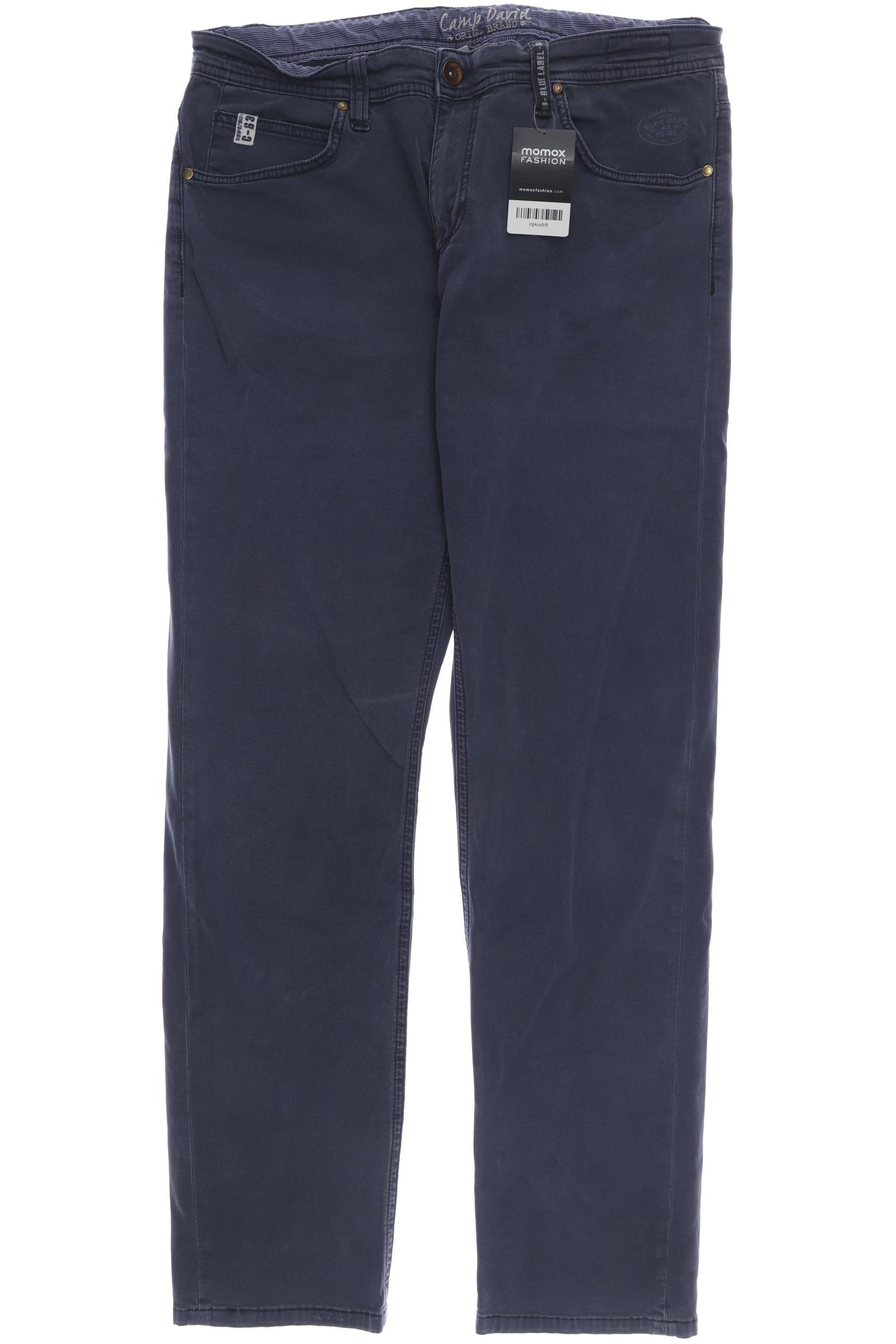 

Camp David Herren Stoffhose, blau, Gr. 34