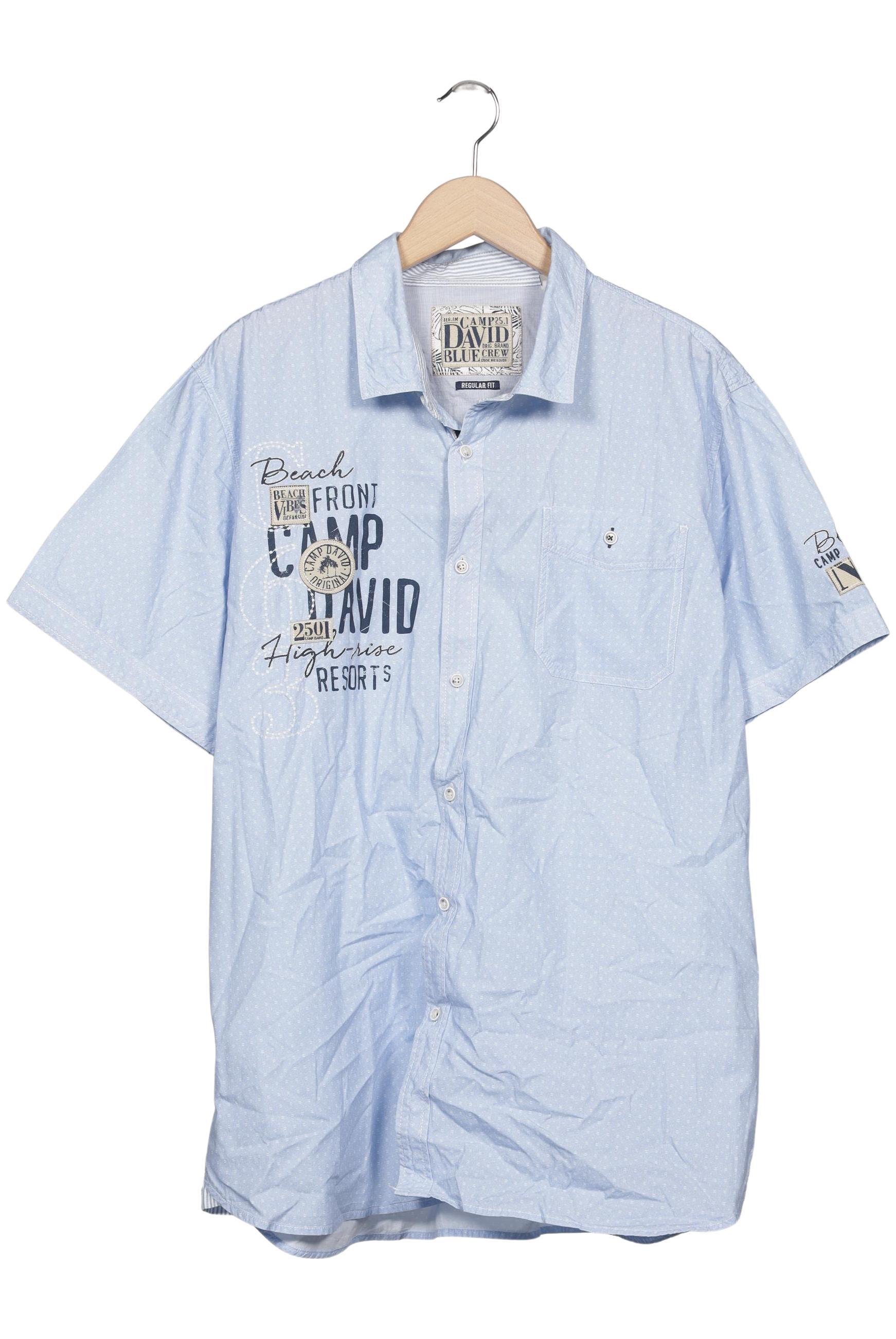 

Camp David Herren Hemd, hellblau, Gr. 56